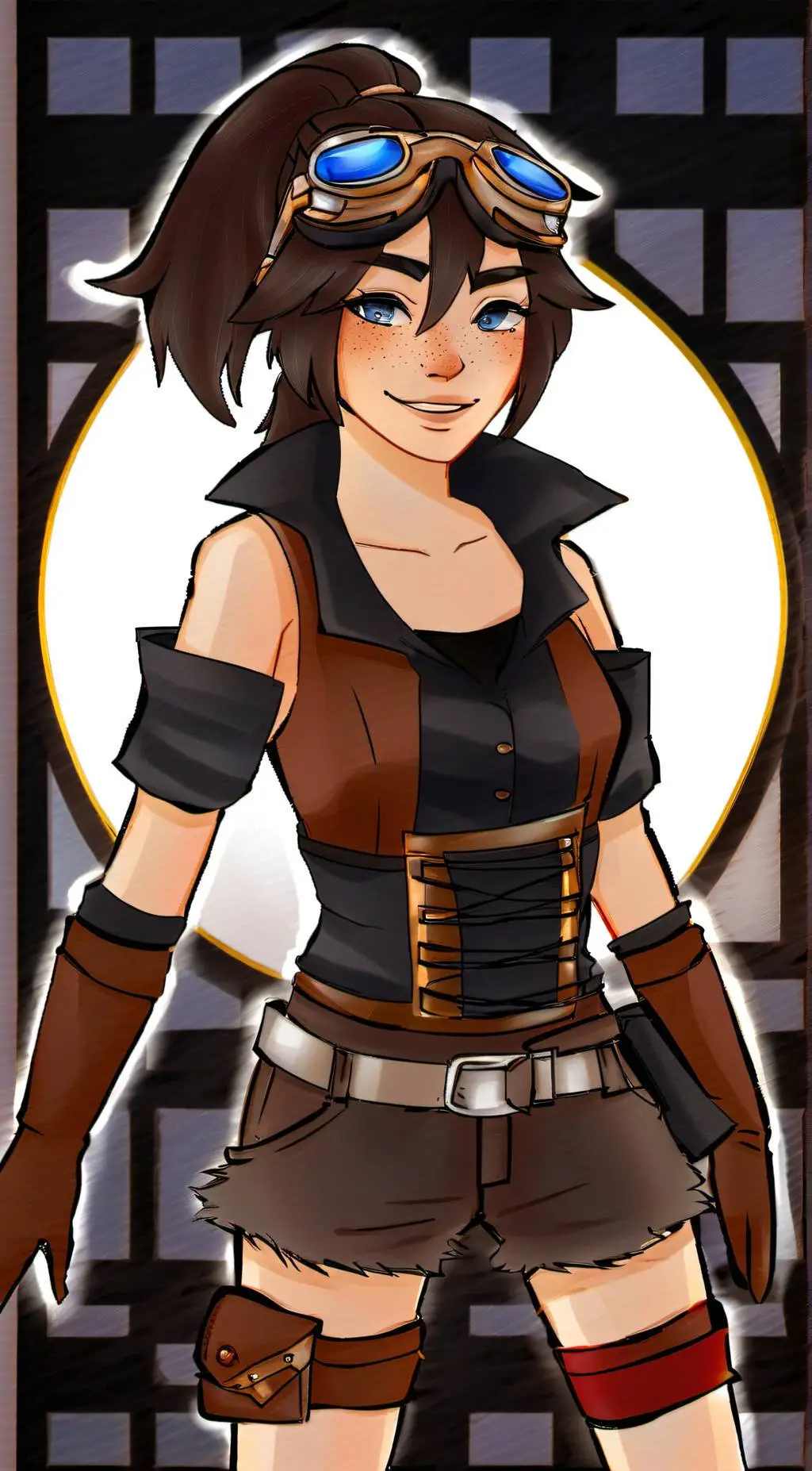 ai character: Amari Minora background