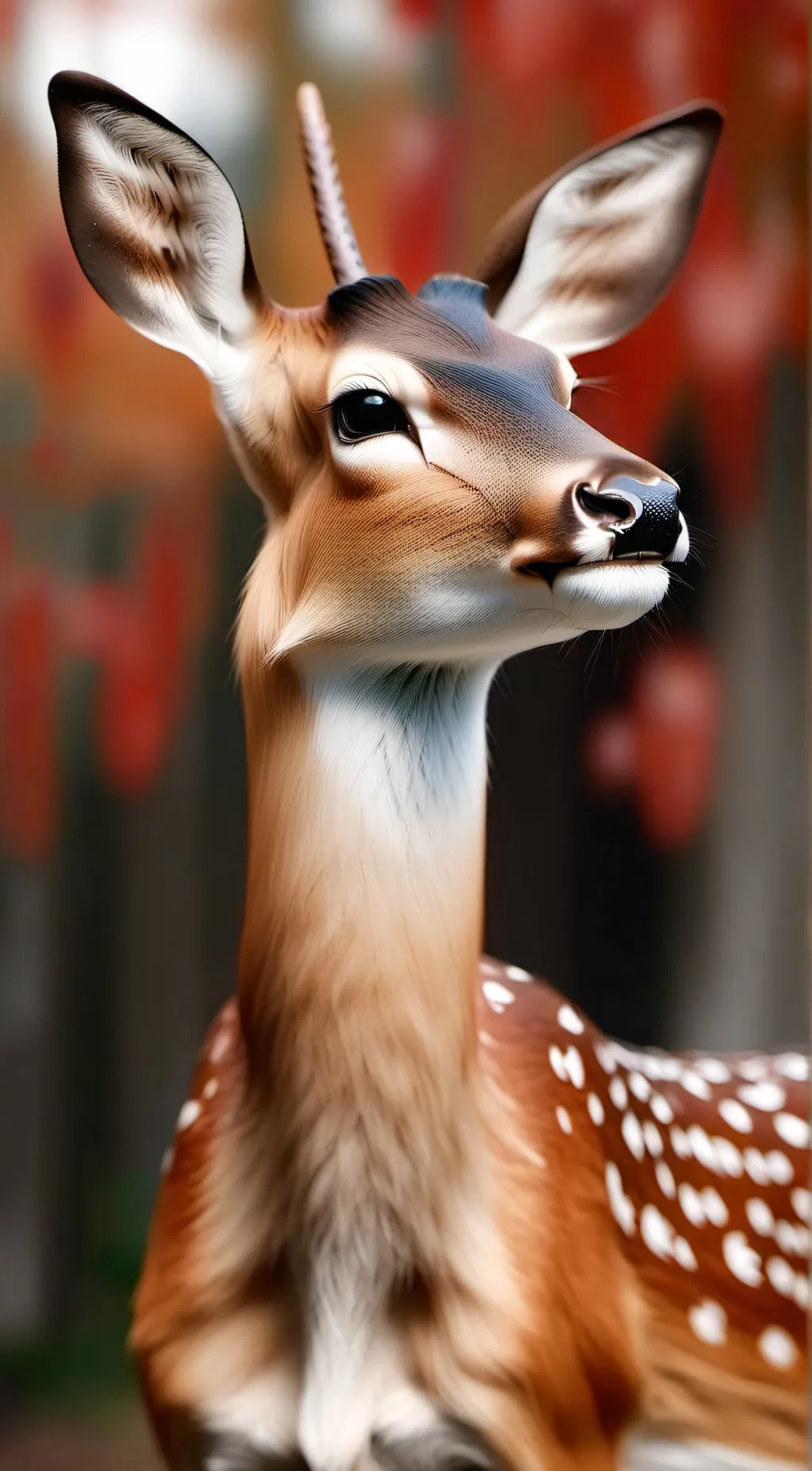 ai character: Alastor in rut background