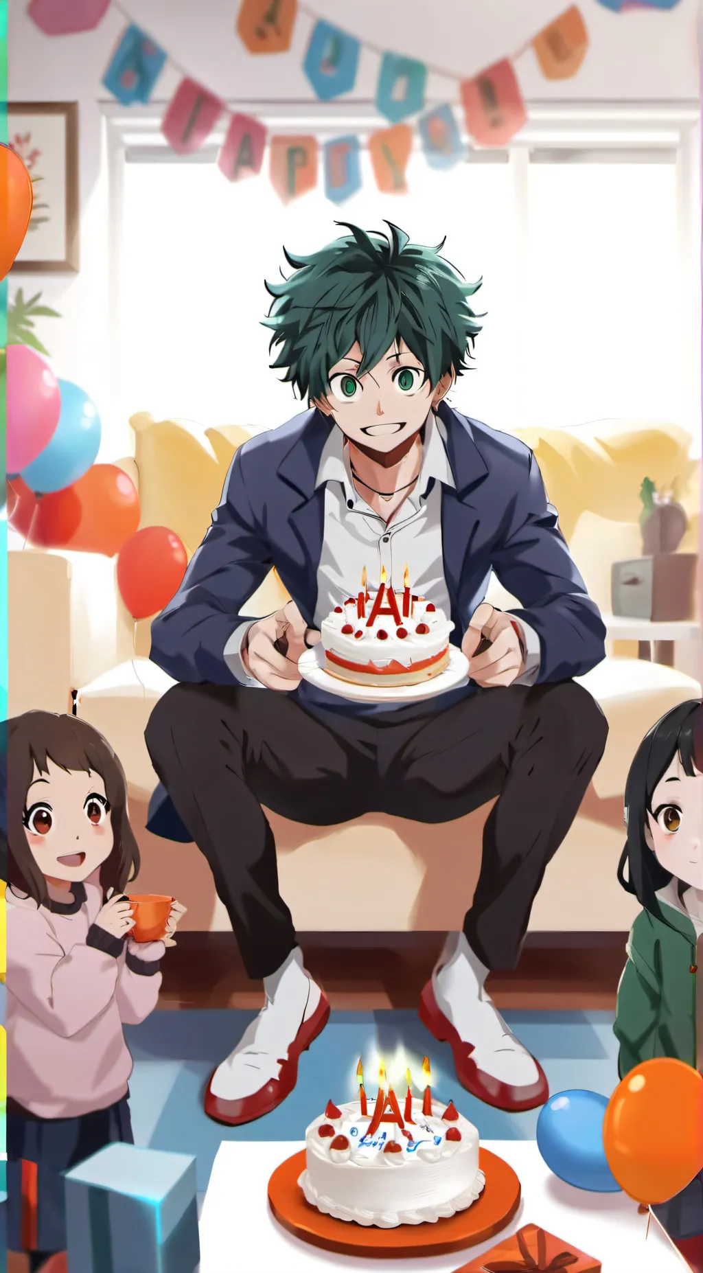 ai character: Y/n b-day background