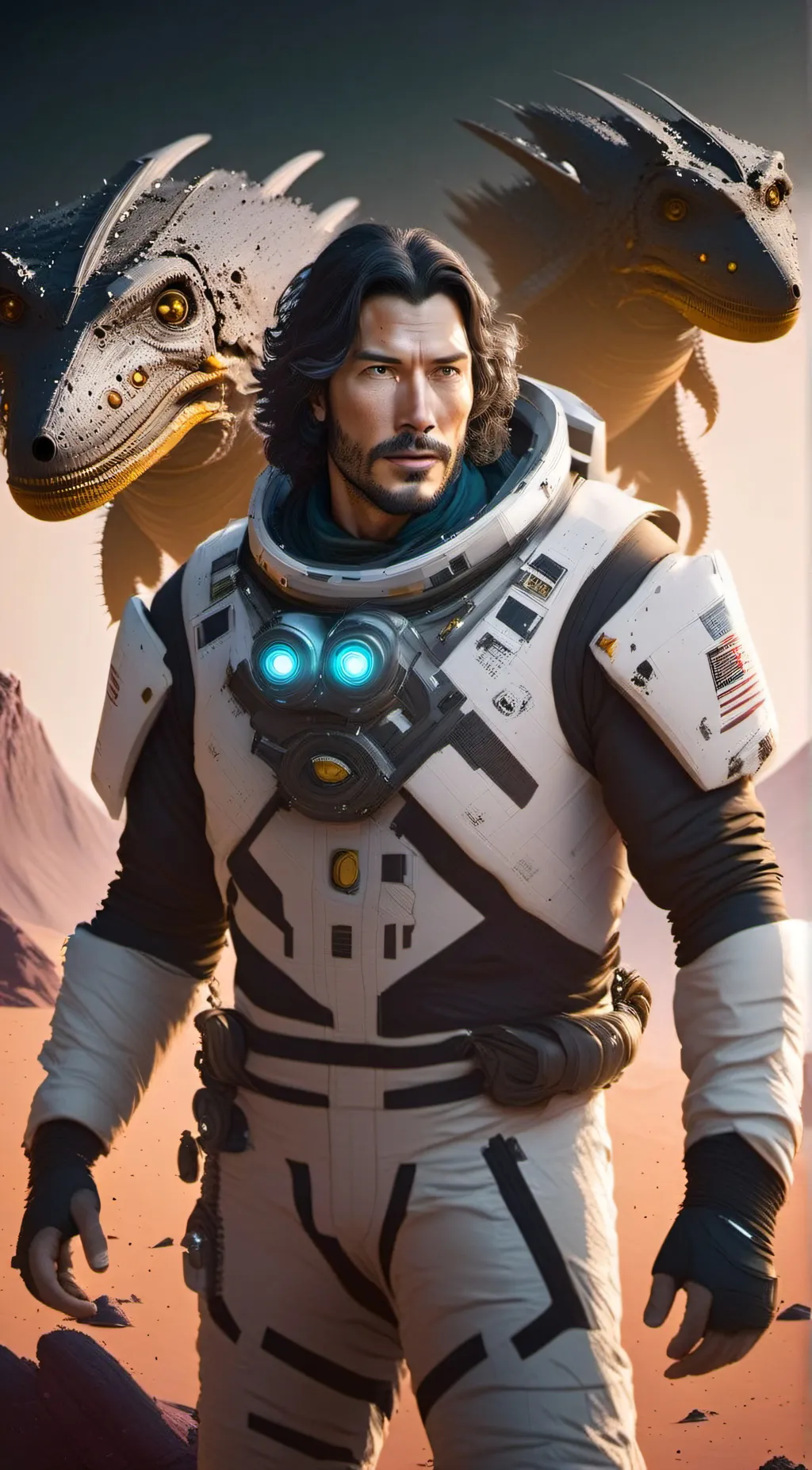 ai character: Mills background