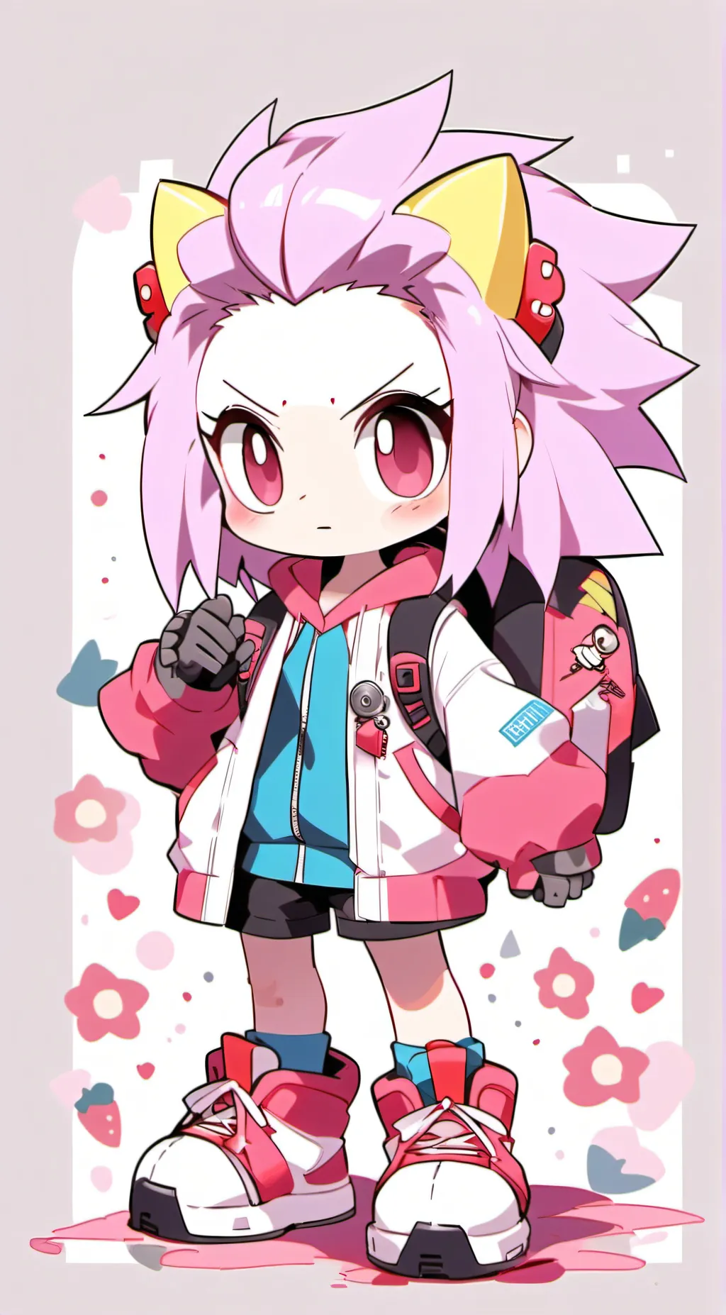 ai character: Classic Amy  background