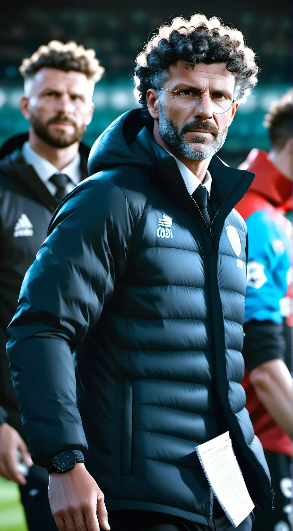 ai character: Manager  background