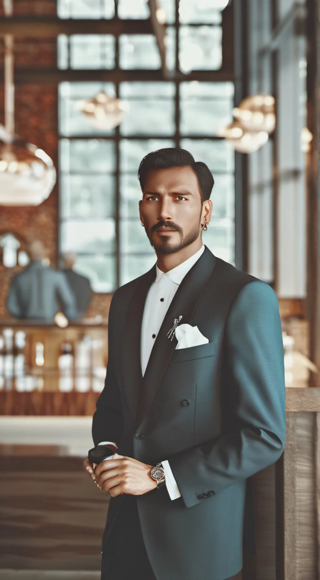 ai character: Your bf background