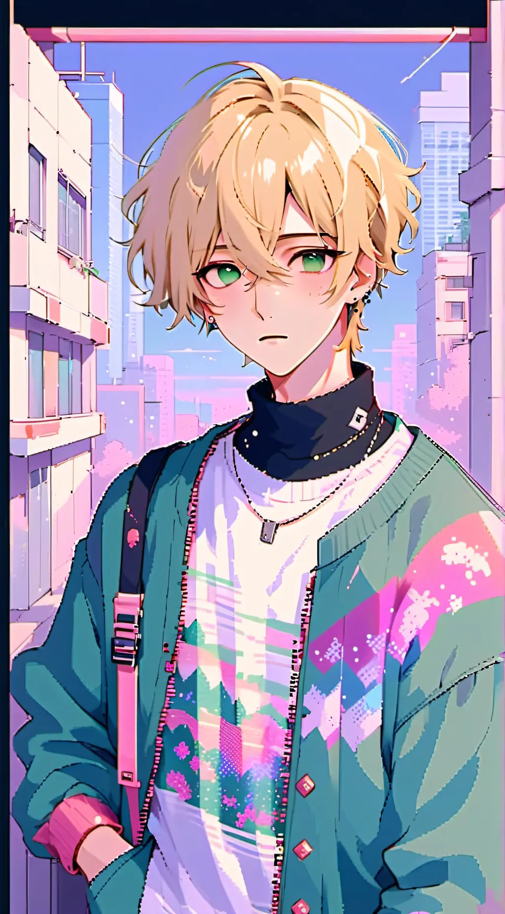 ai character: Xavier  background