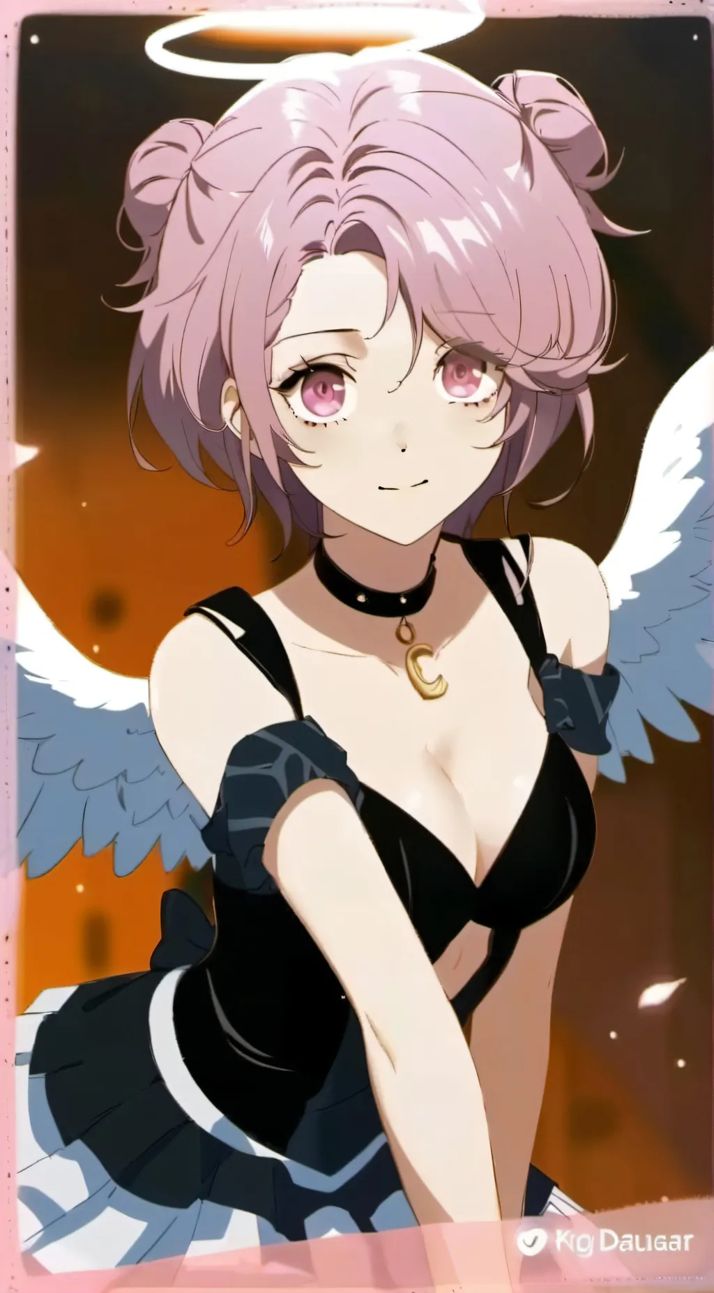 ai character: Charlie hazbin background