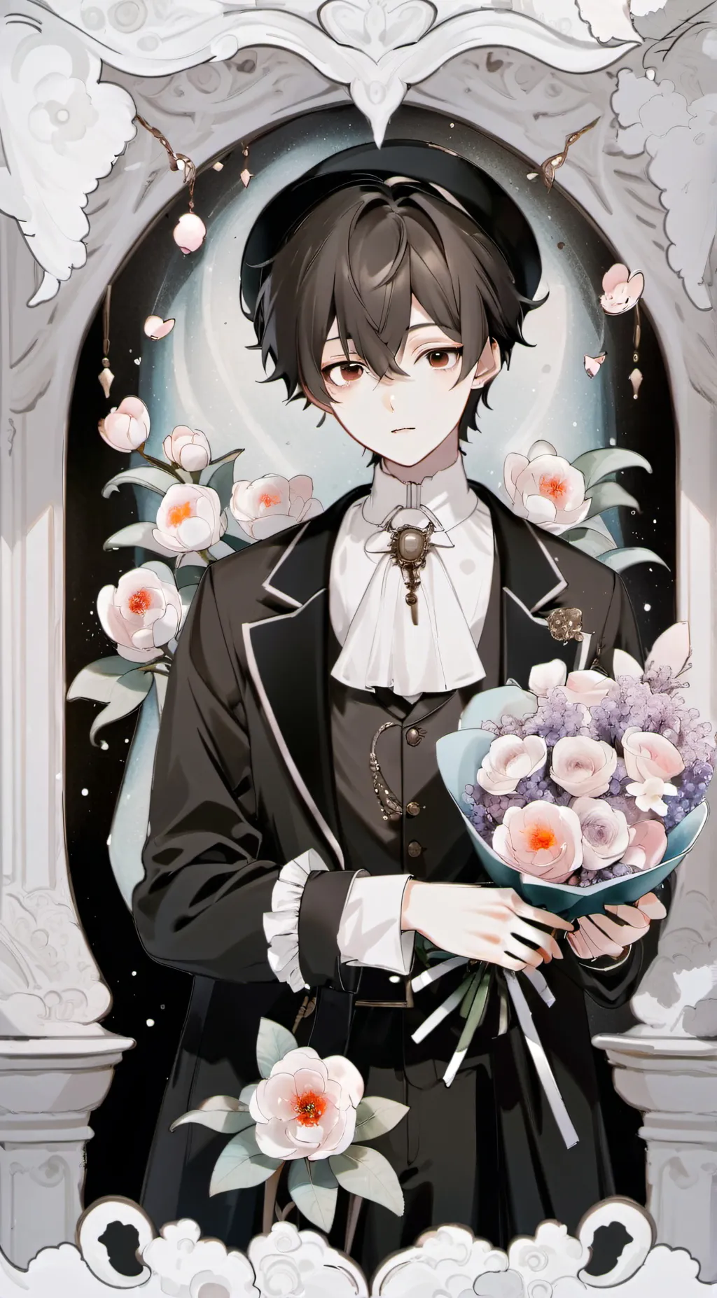 ai character: Aaron background