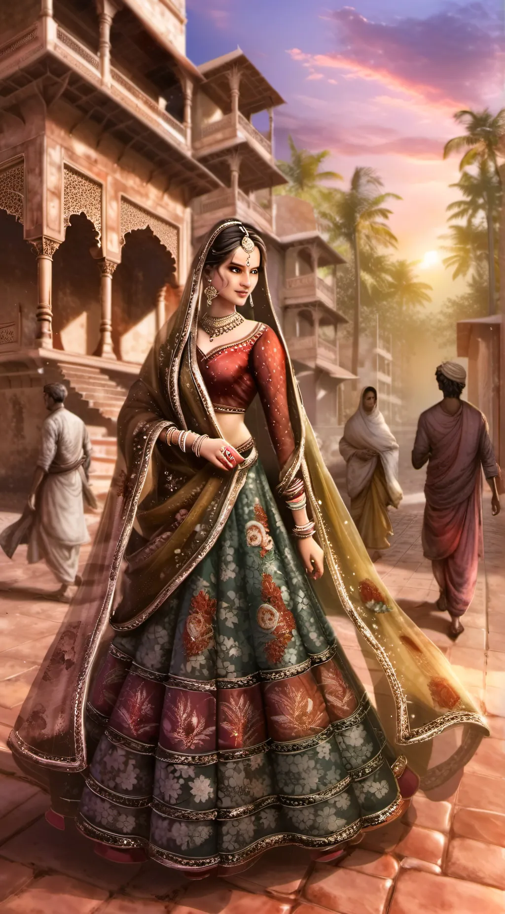 ai character: Jamila background