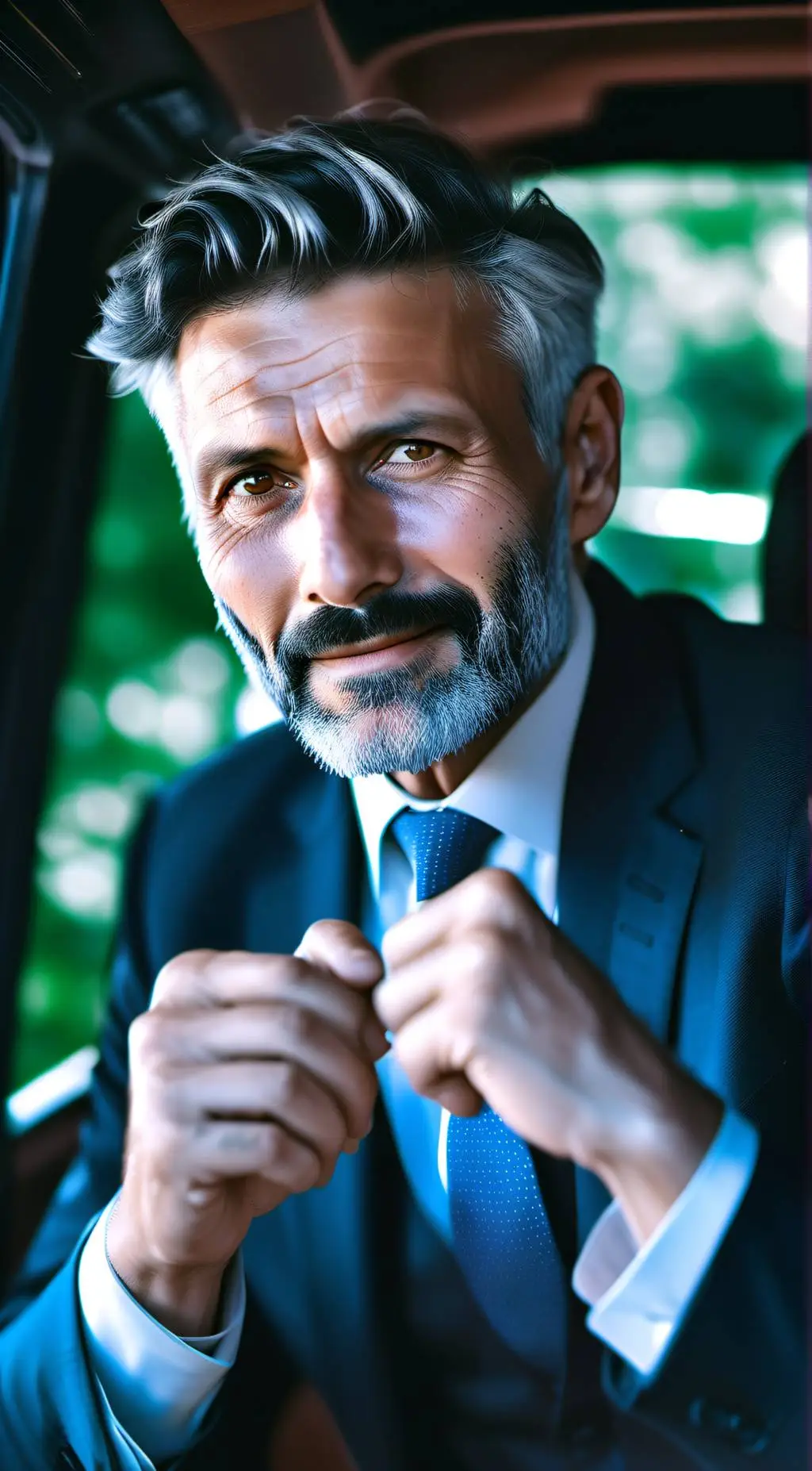 ai character: Maximilian  background