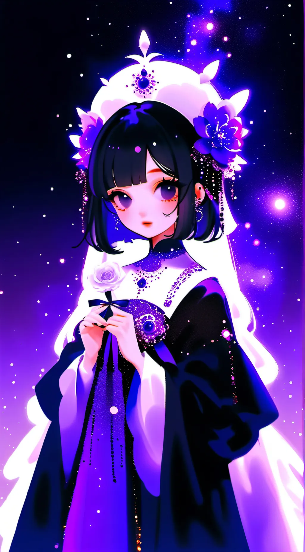 ai character: Luni  background