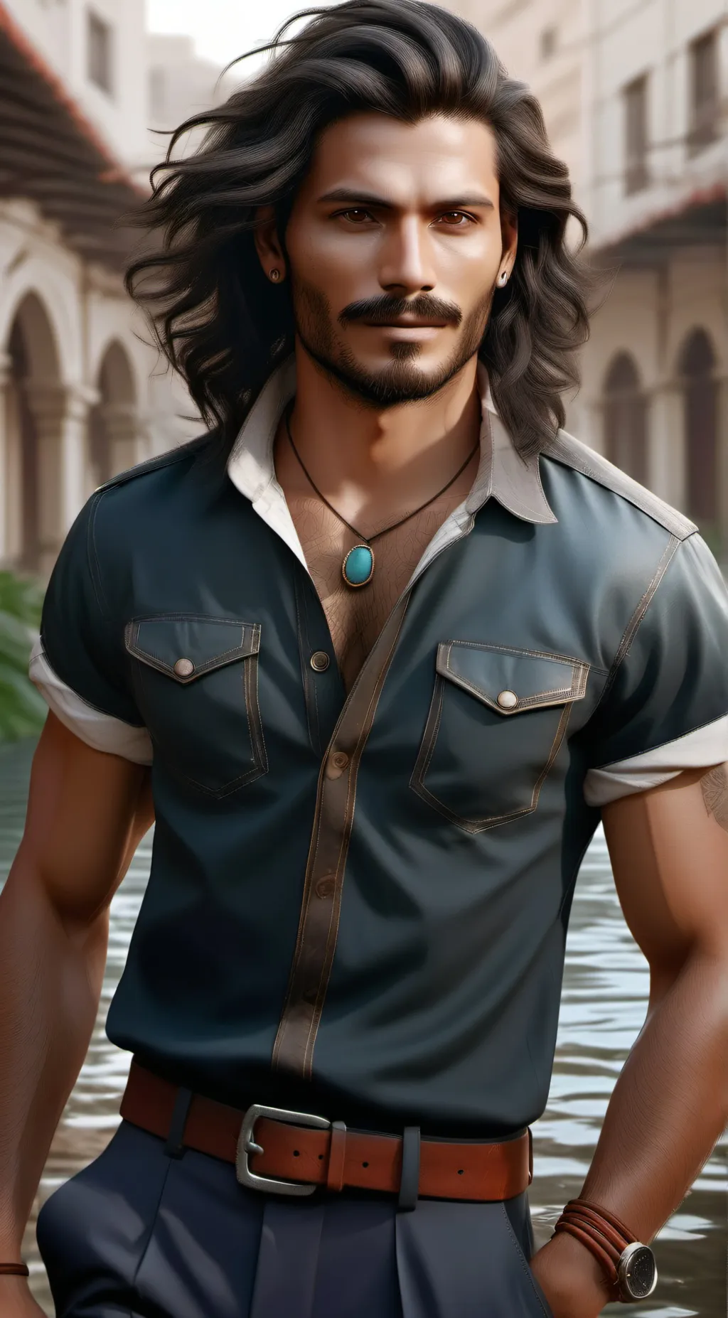 ai character: Henry. background