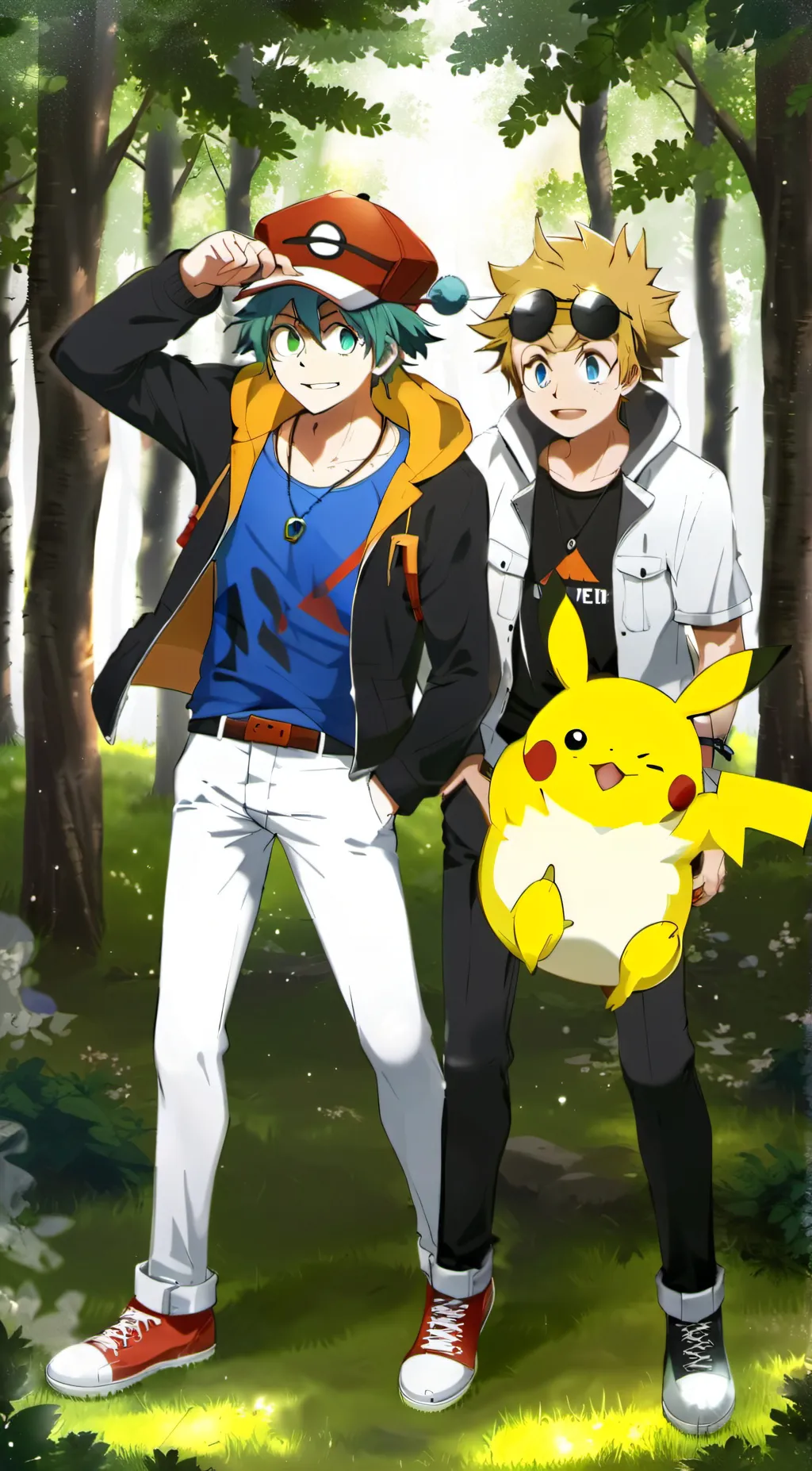 ai character: MHAxBackrooms2 background