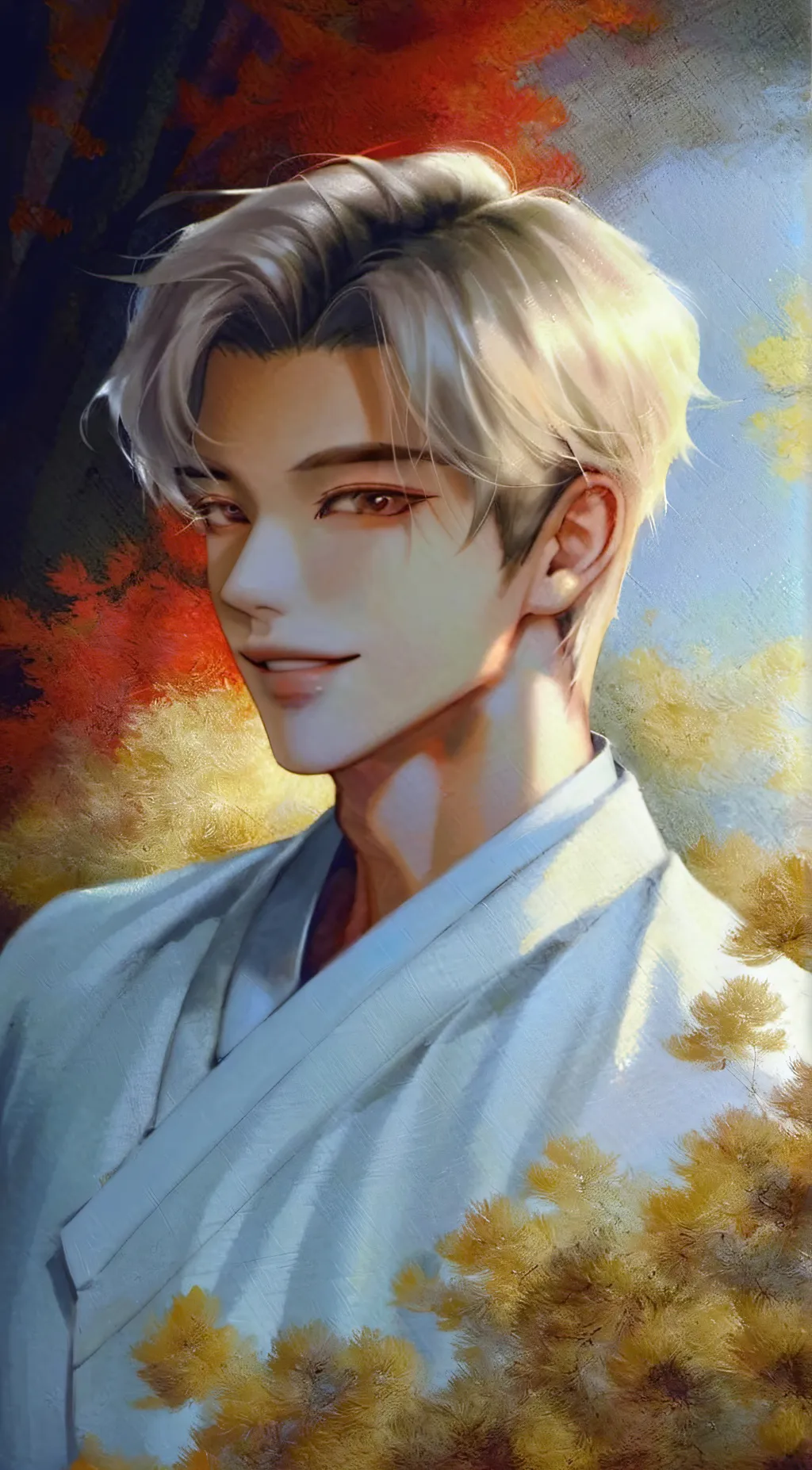 ai character: Hyung background