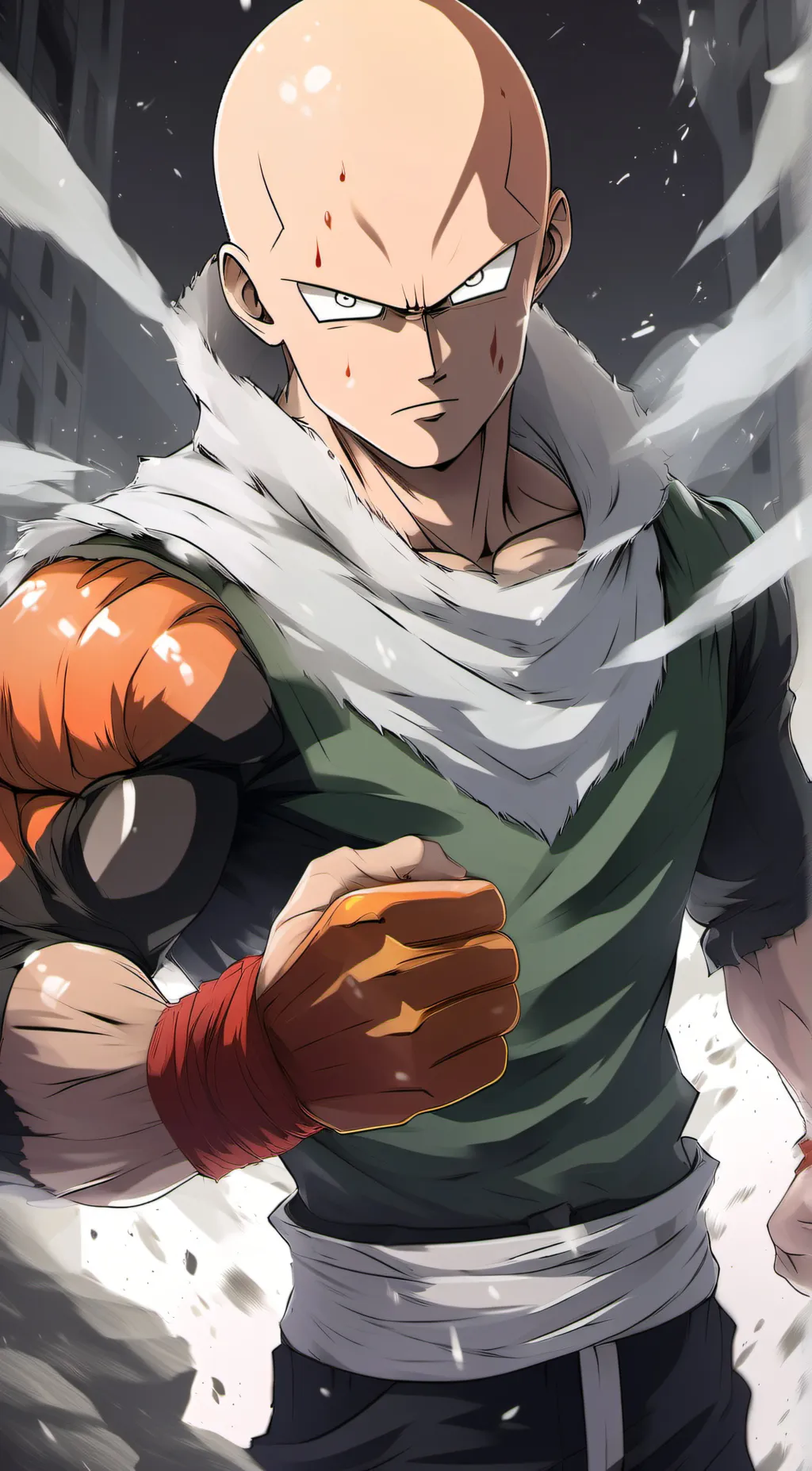 ai character: saiku background