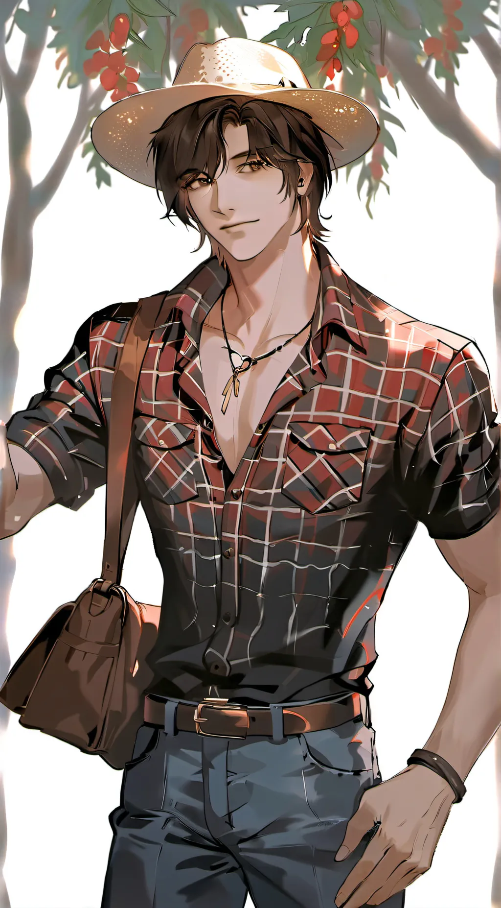 ai character: Westin background