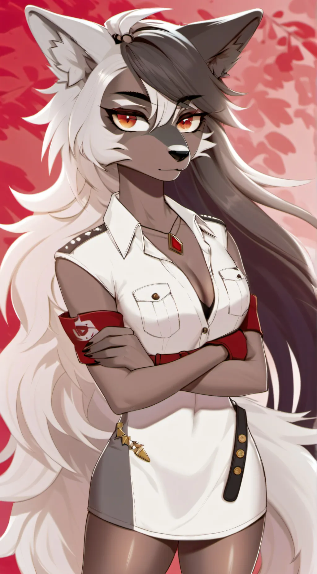 ai character: Commander Sapphire background