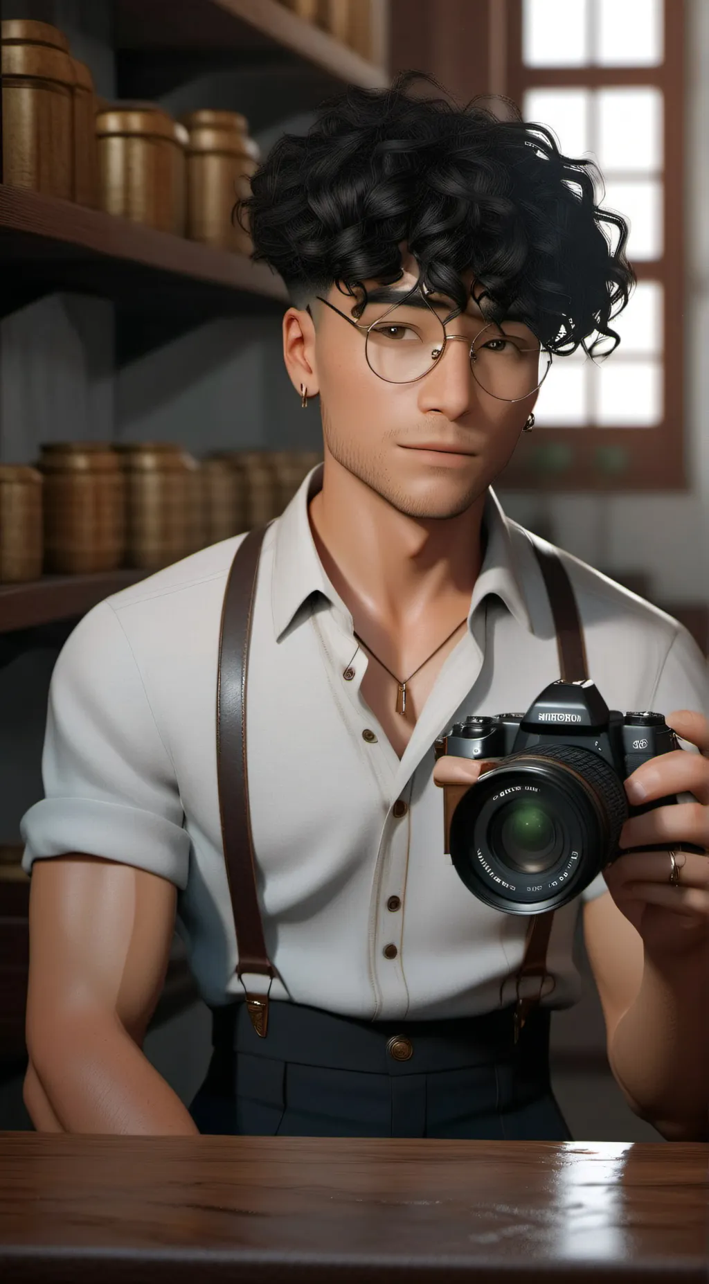 ai character: Ben background