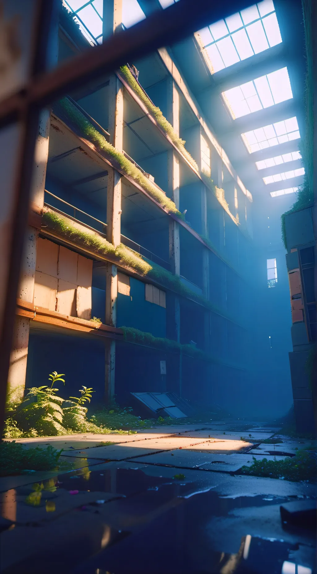 ai character: Bowels of reality background