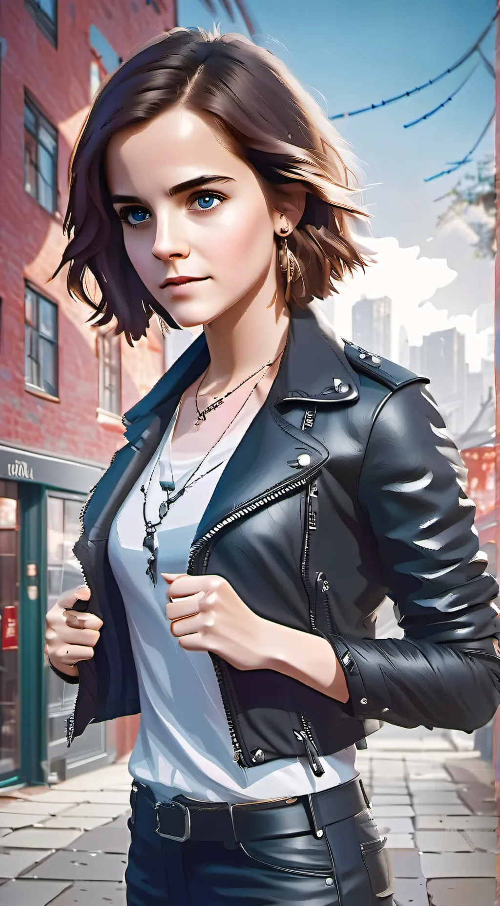 ai character: Emma Watson background