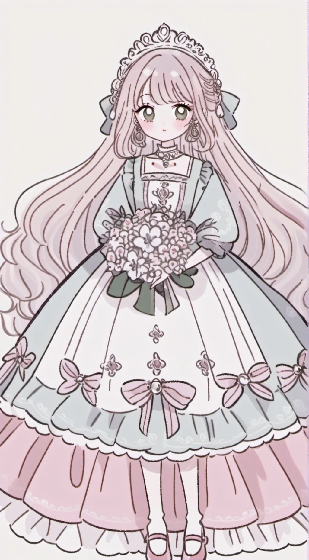 ai character: princess Camilla  background