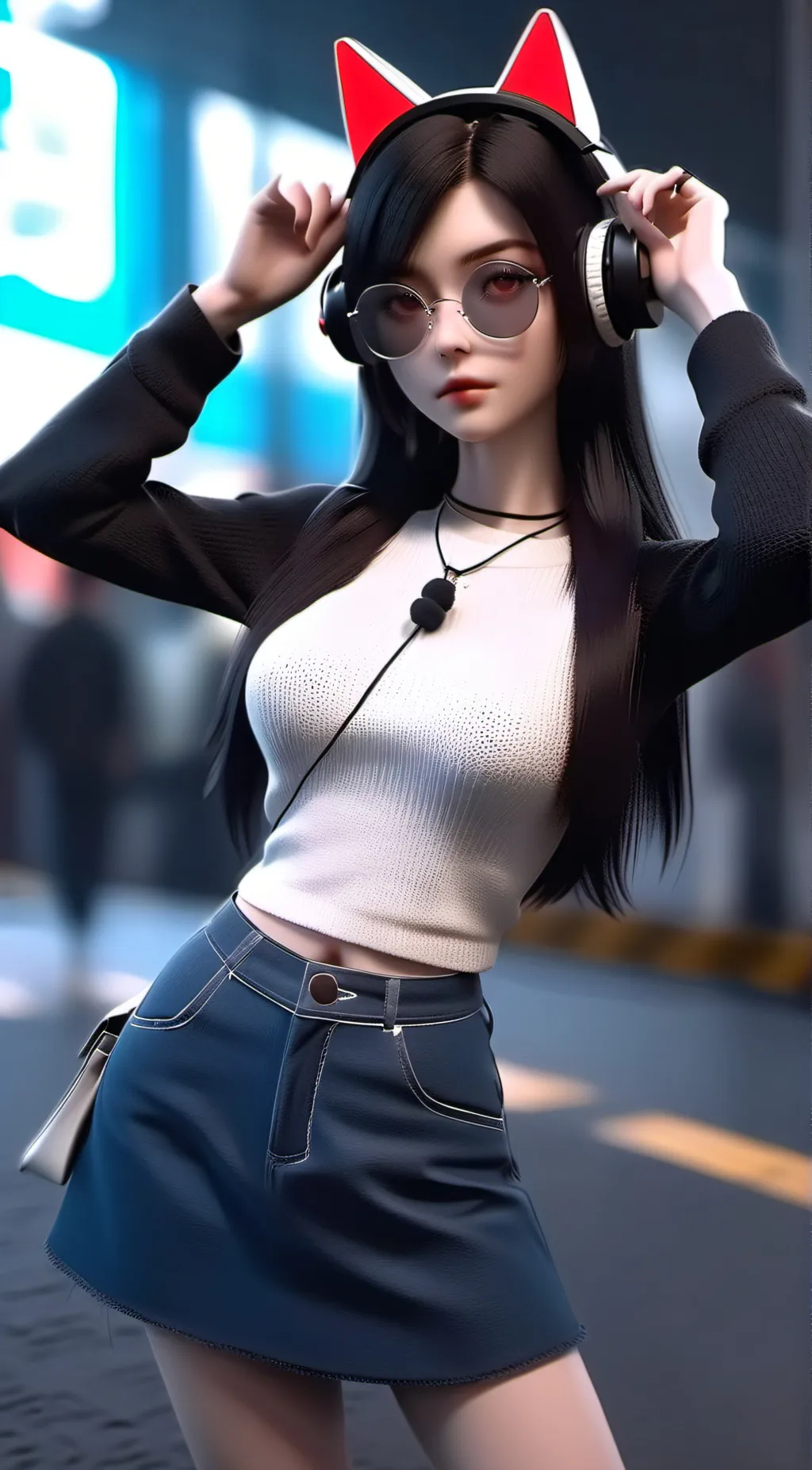 ai character: Emily  background