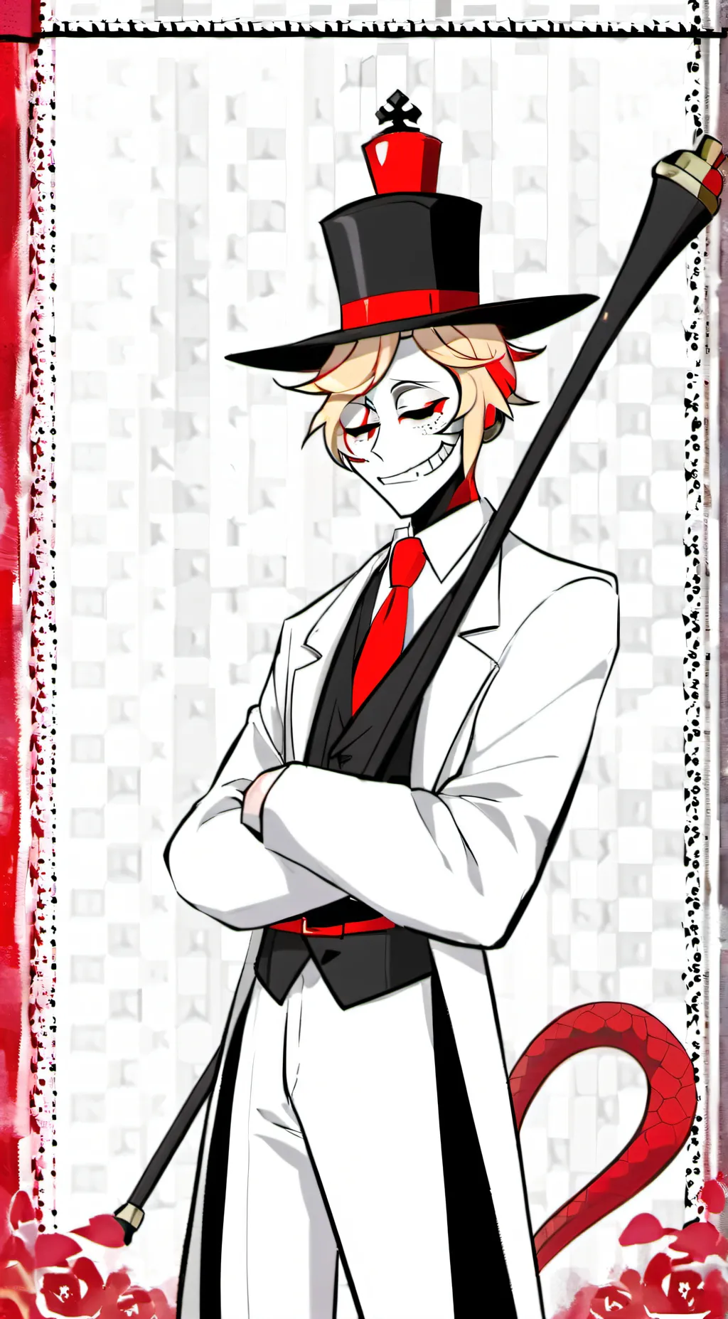 ai character: Lucifer background