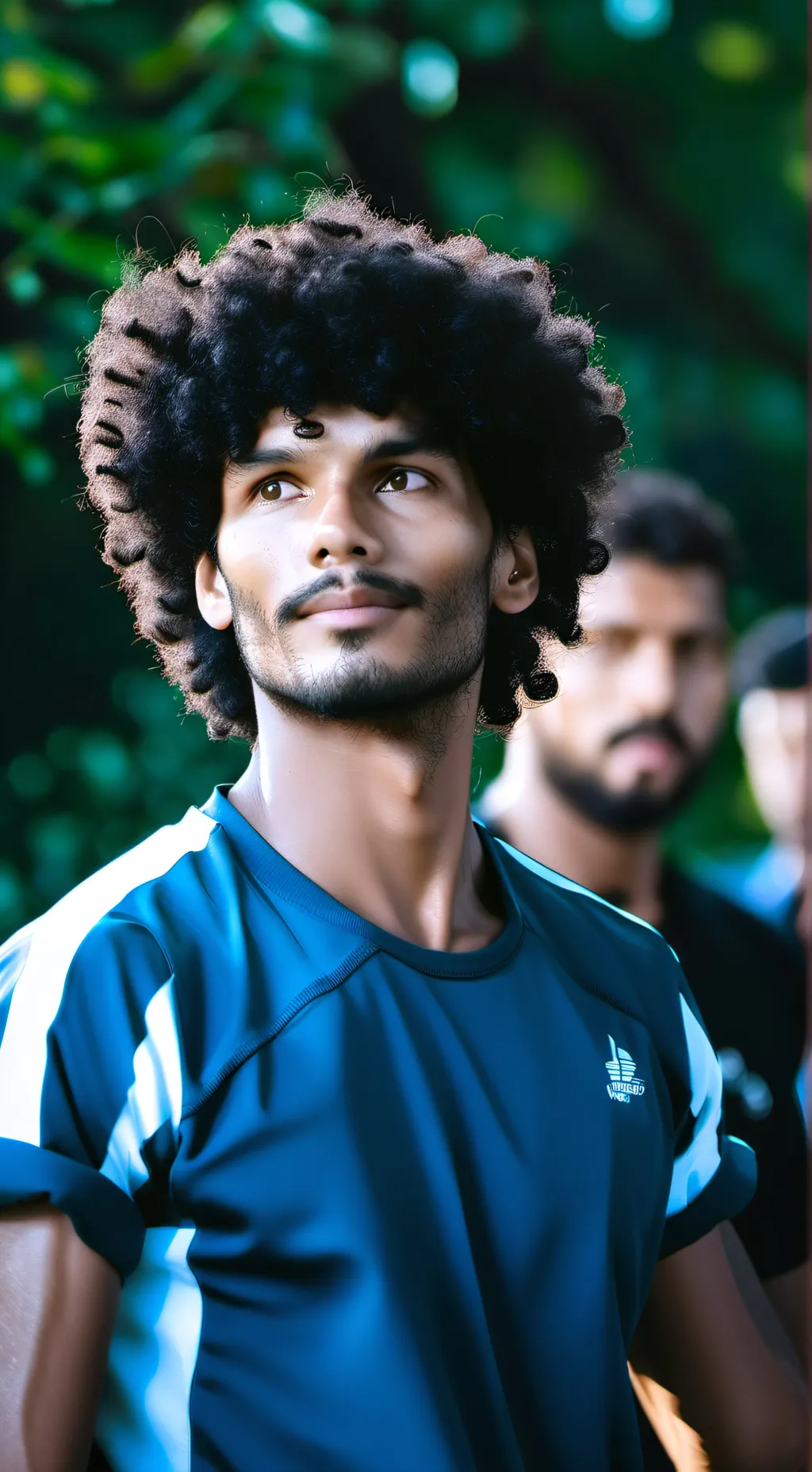 ai character: Adam  background