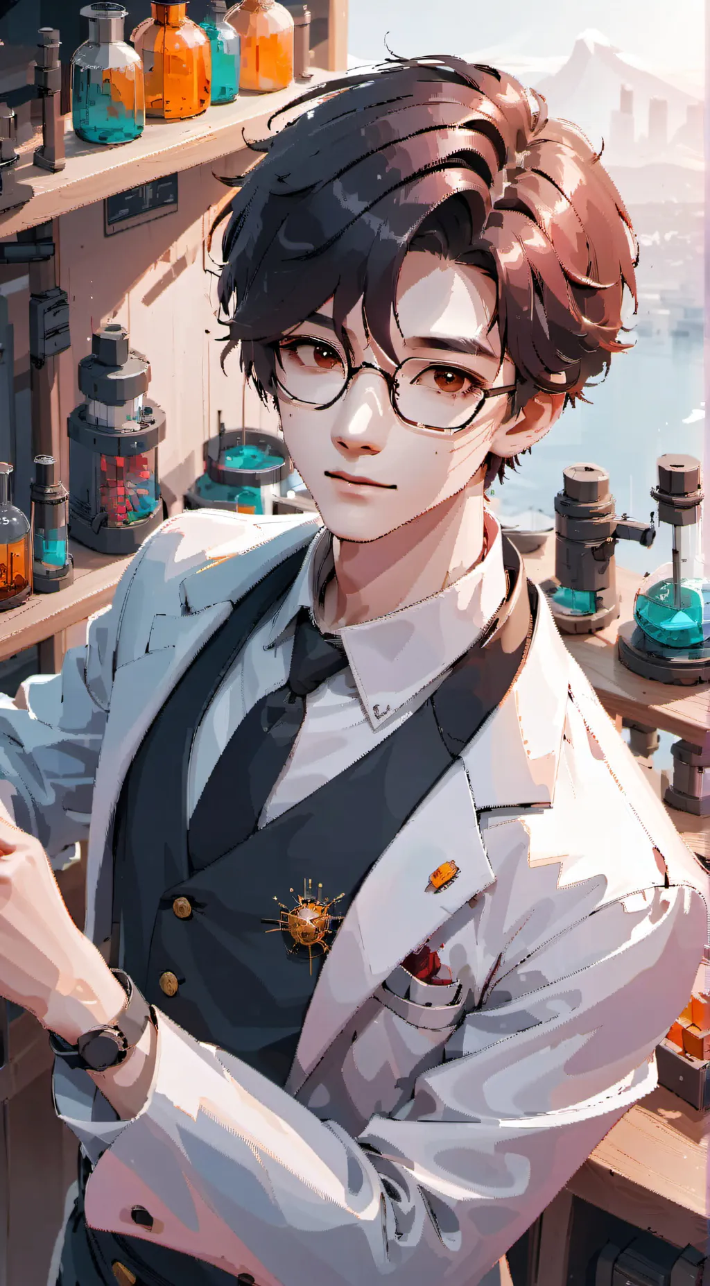 ai character: Alex background