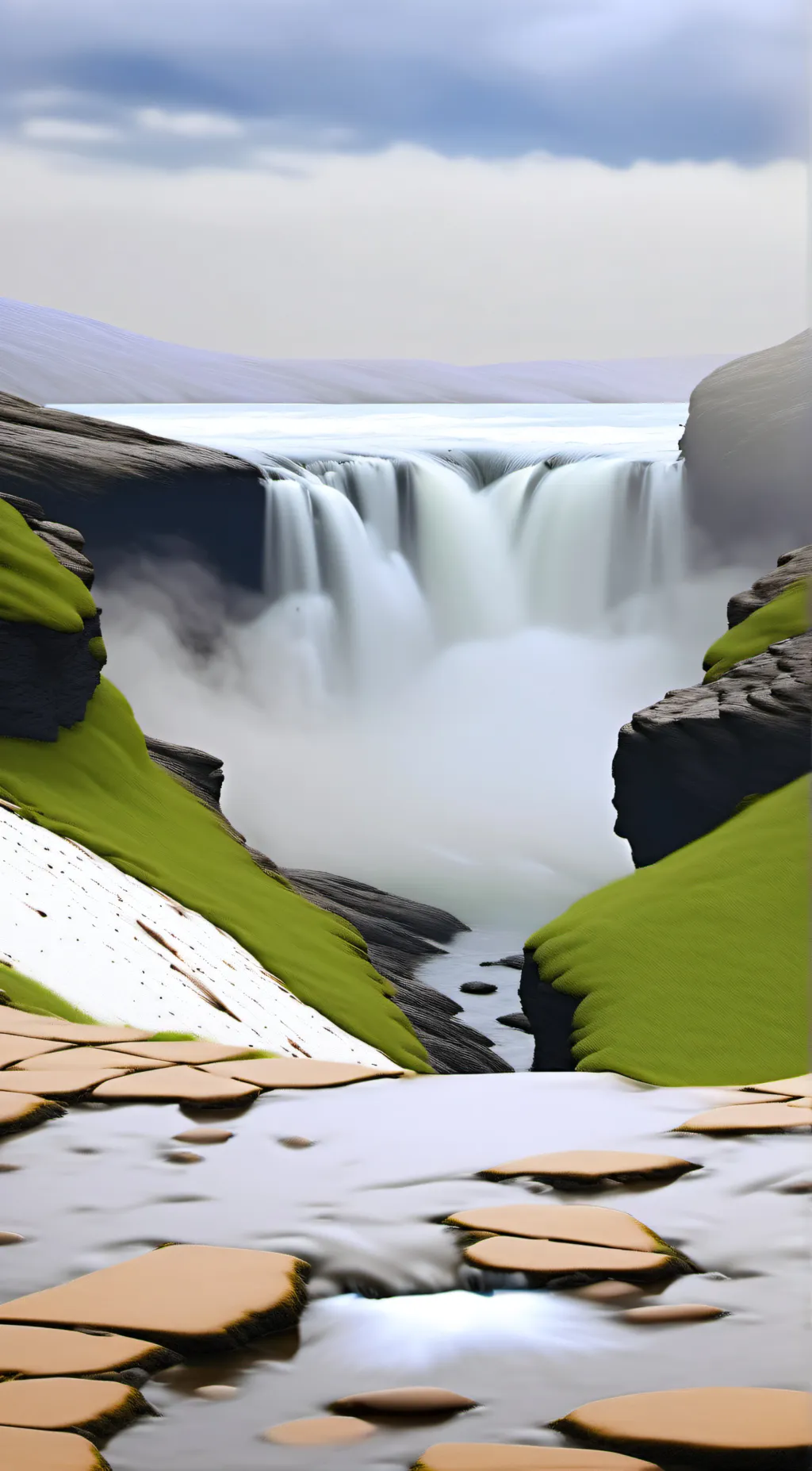 ai character: Make laufh background