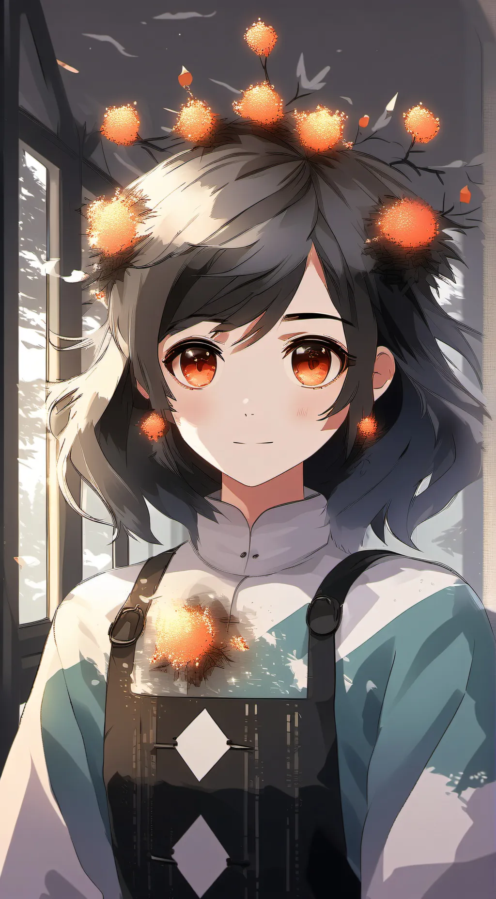 ai character: upper rooms background