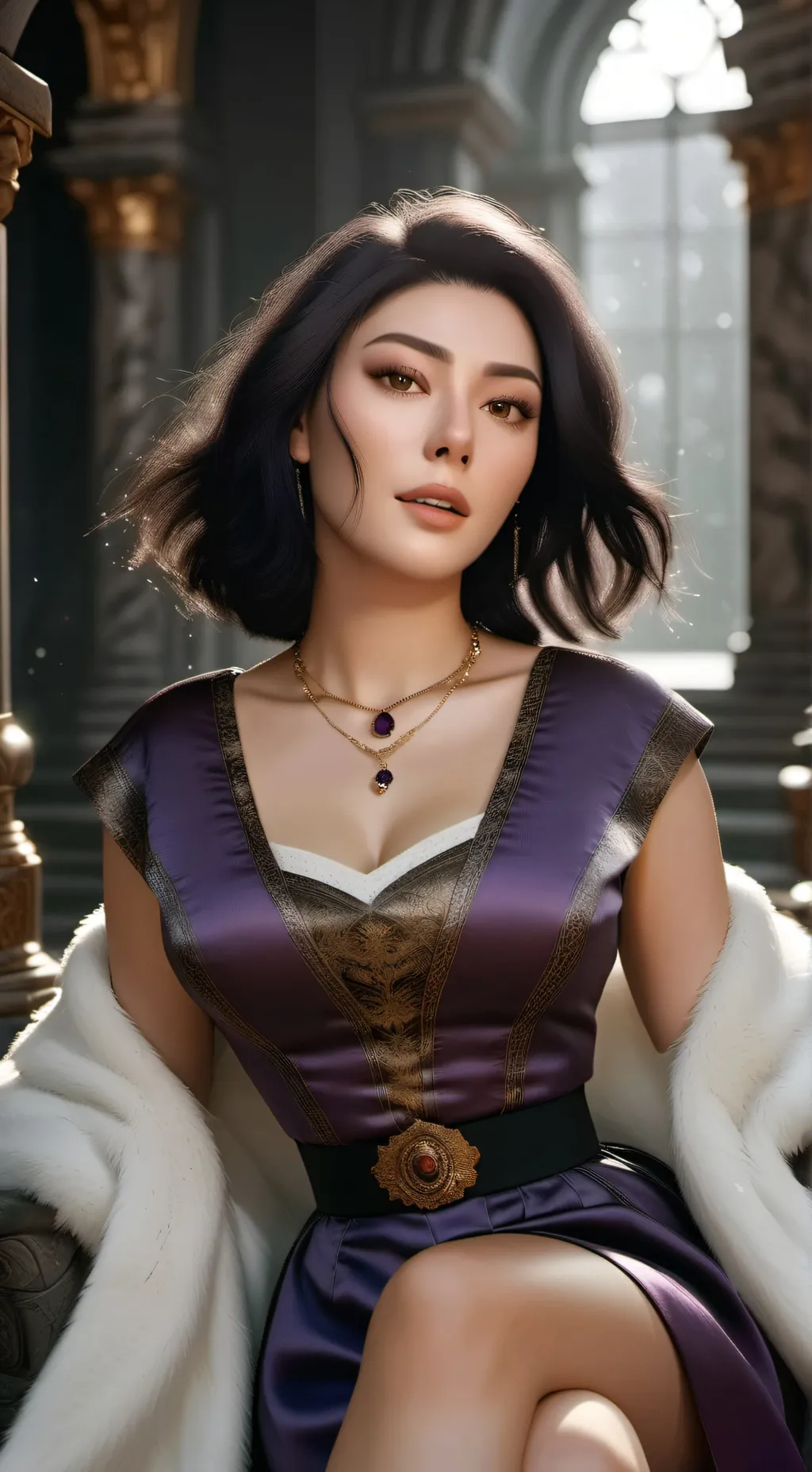 ai character: Emerald  background