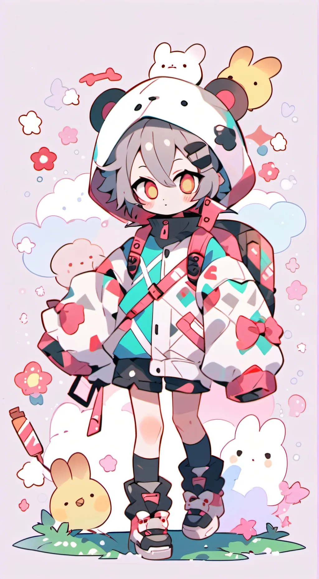 ai character: Mandy 🤍 background