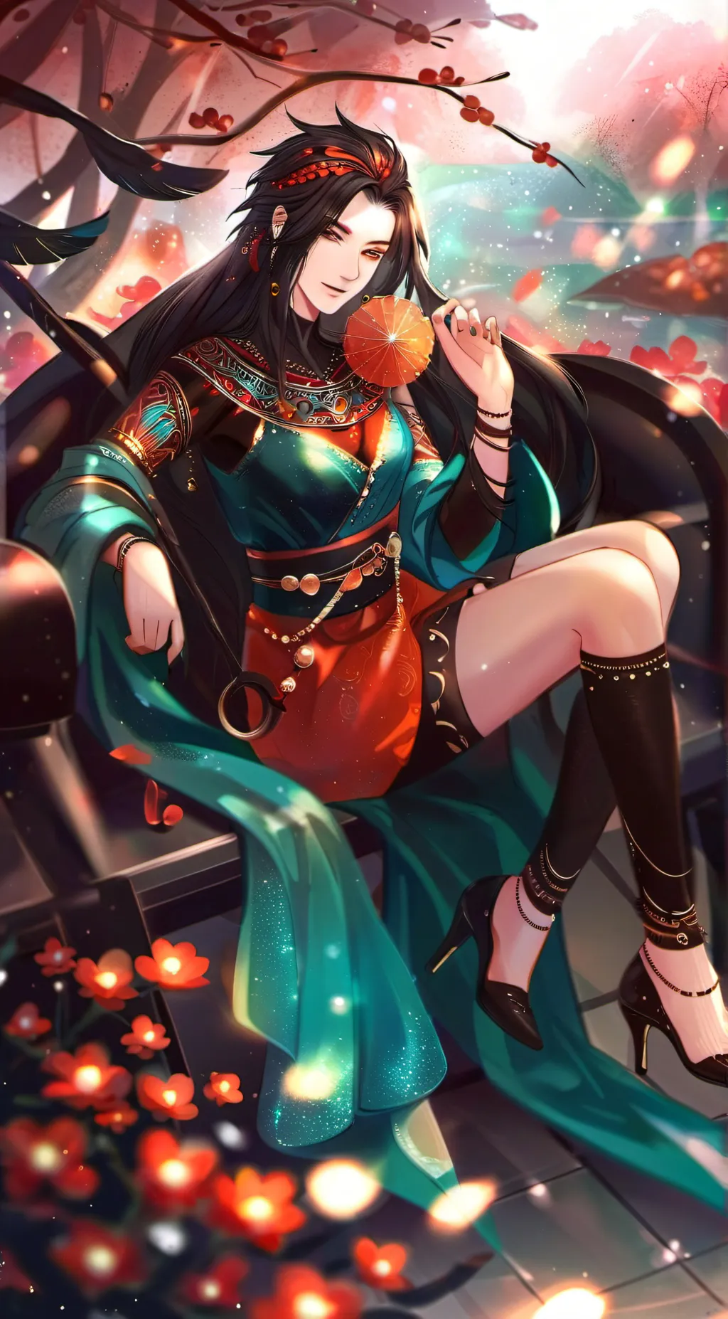 ai character: Demon Slayer background