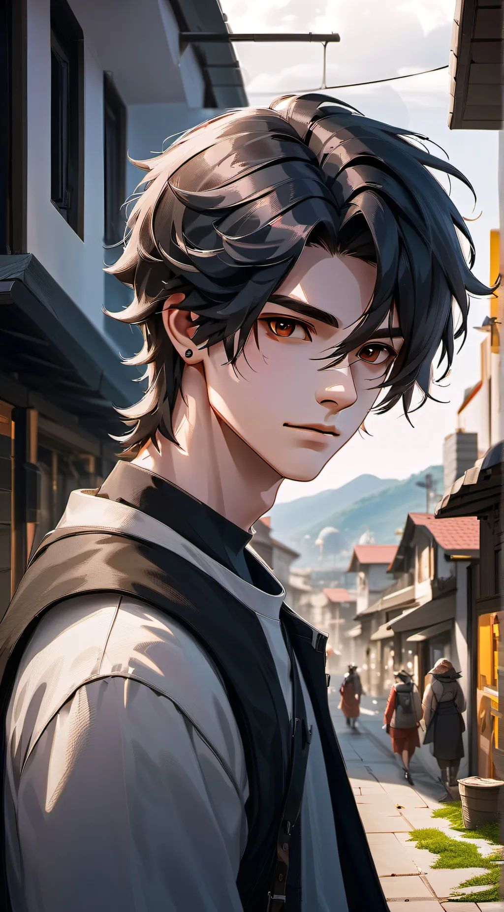 ai character: Michael background