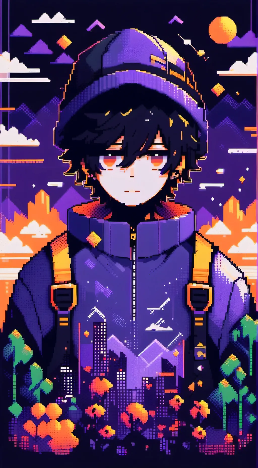 ai character: Felix s k z background