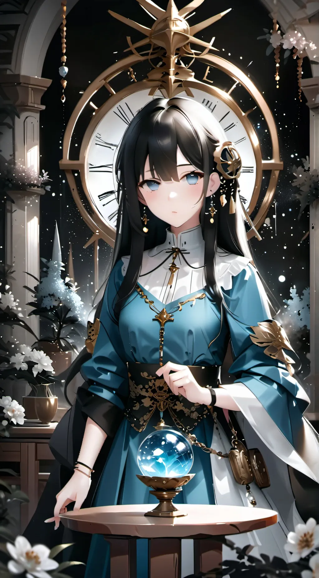 ai character: Eva background