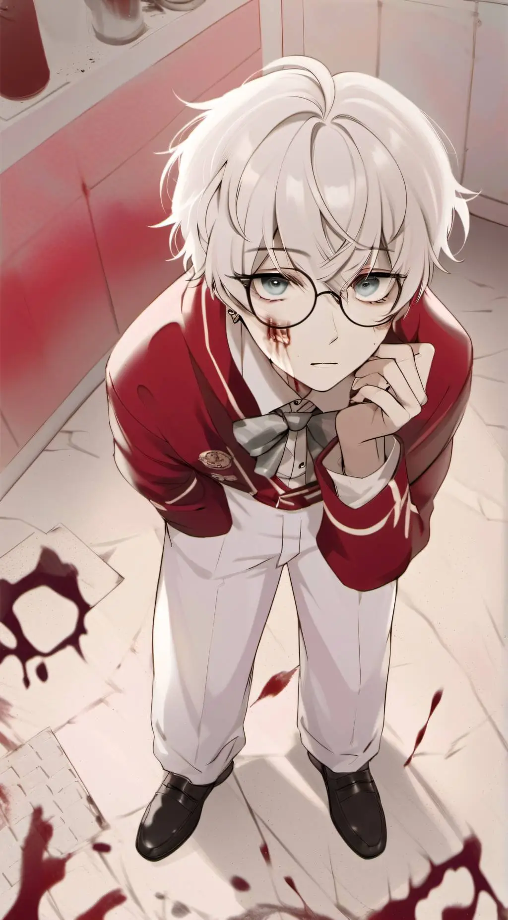 ai character: Andrew Thomson.  background