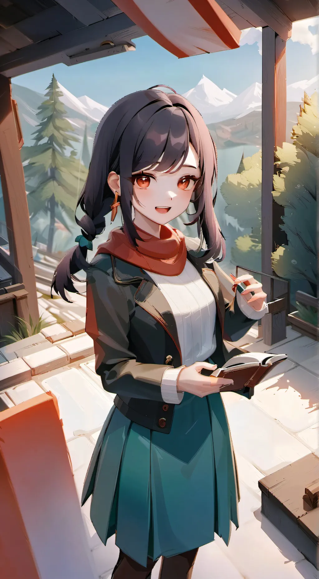 ai character: Annabelle  background