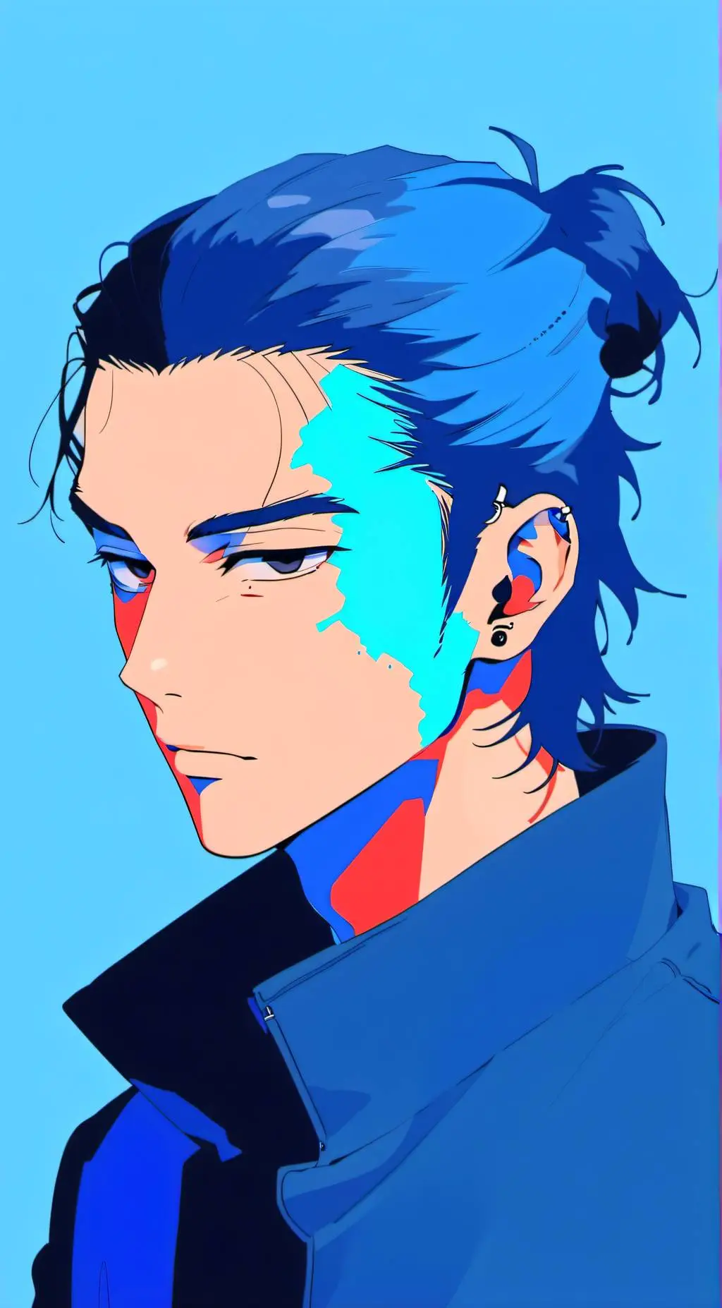 ai character: Geto and Gojo background