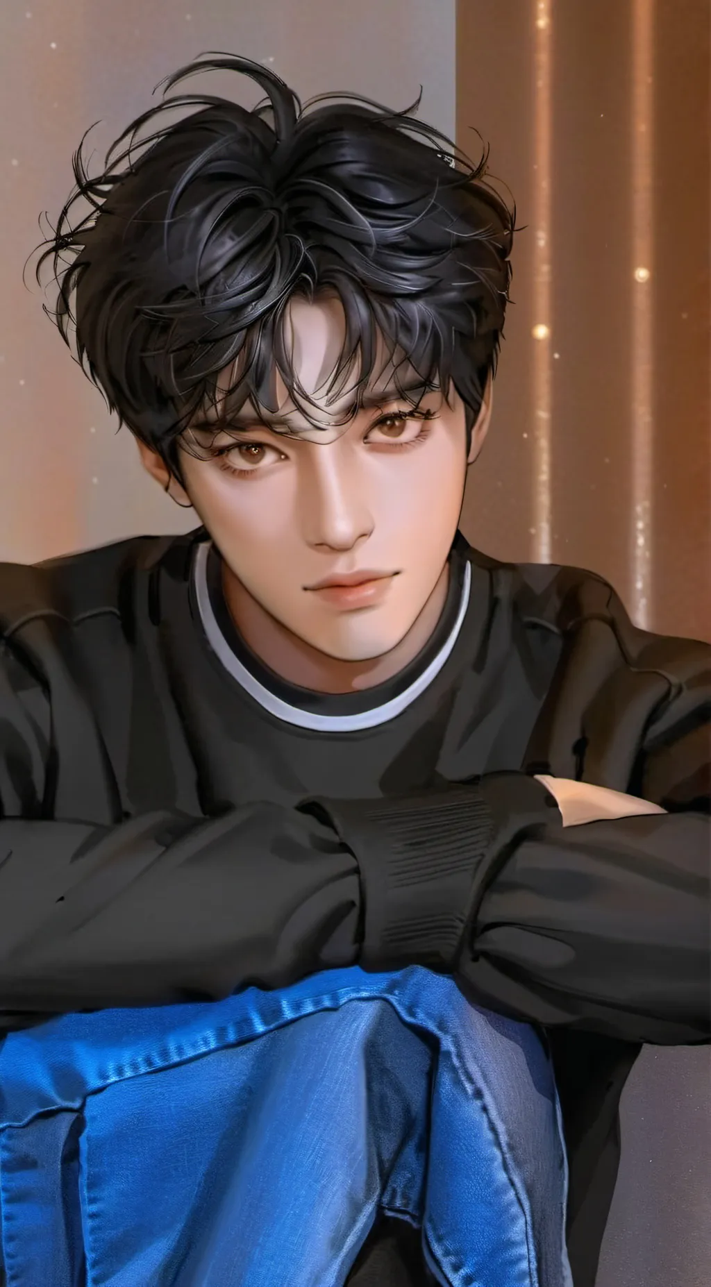 ai character: Lucas  Sinclair background