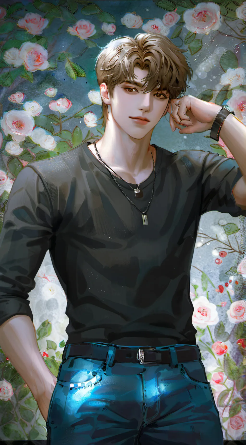 ai character: Harrison  background