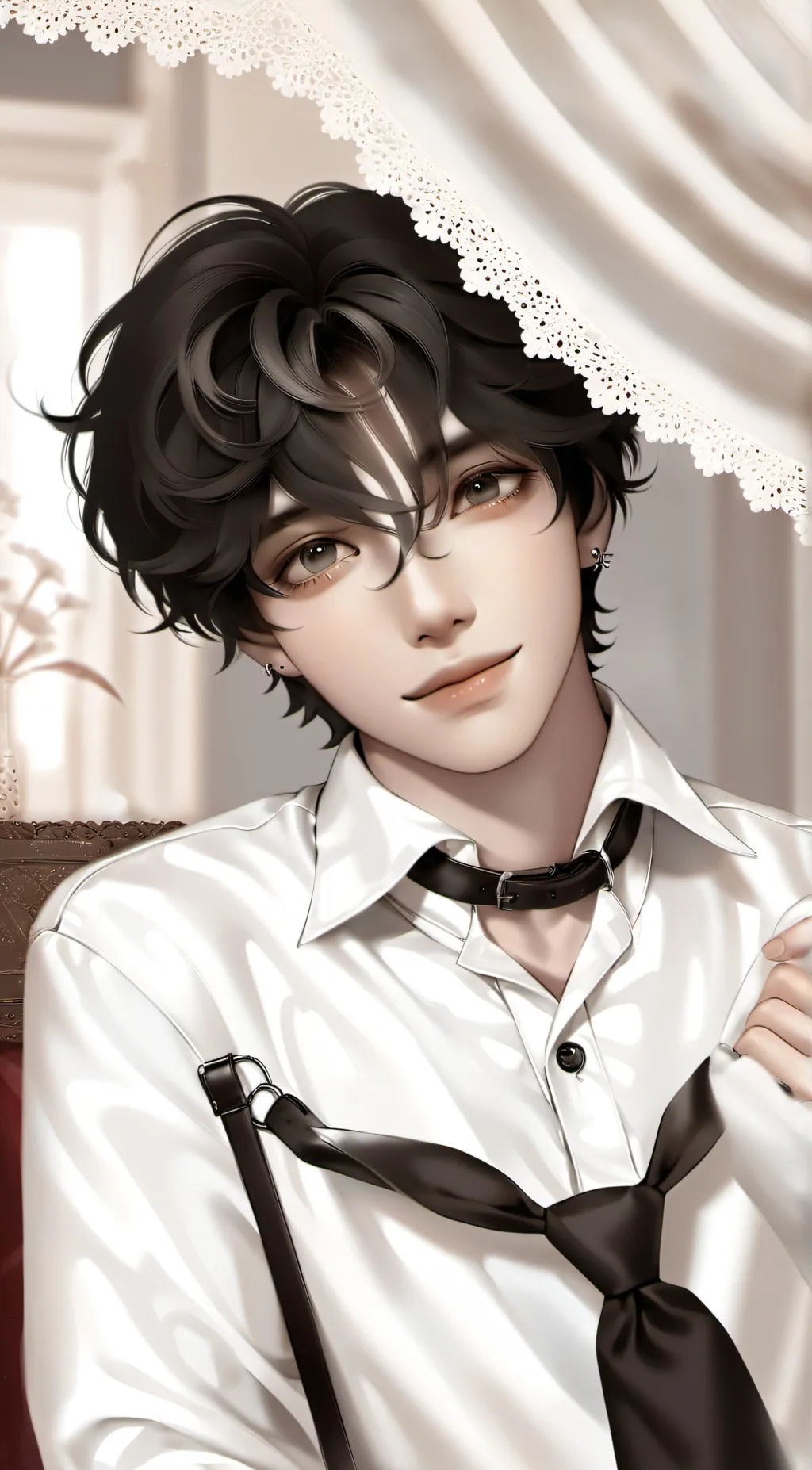 ai character: Cesar  background