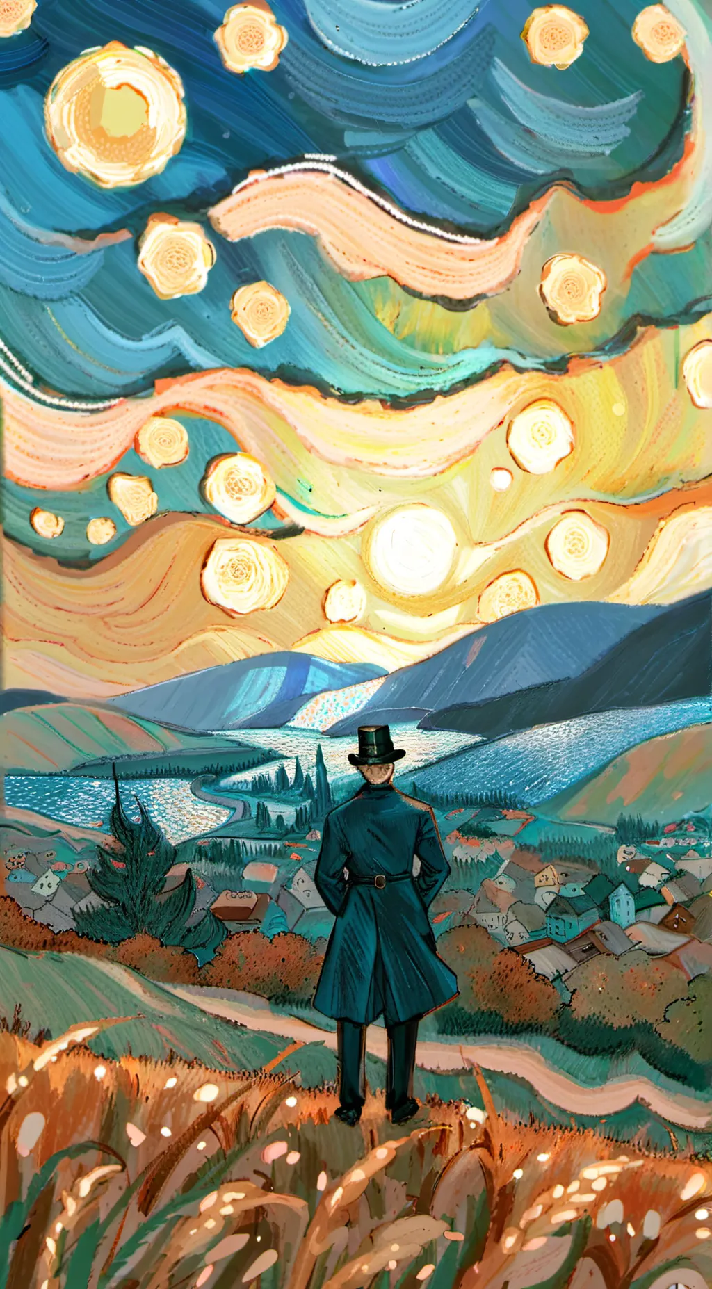 ai character: Test don’t gaf background