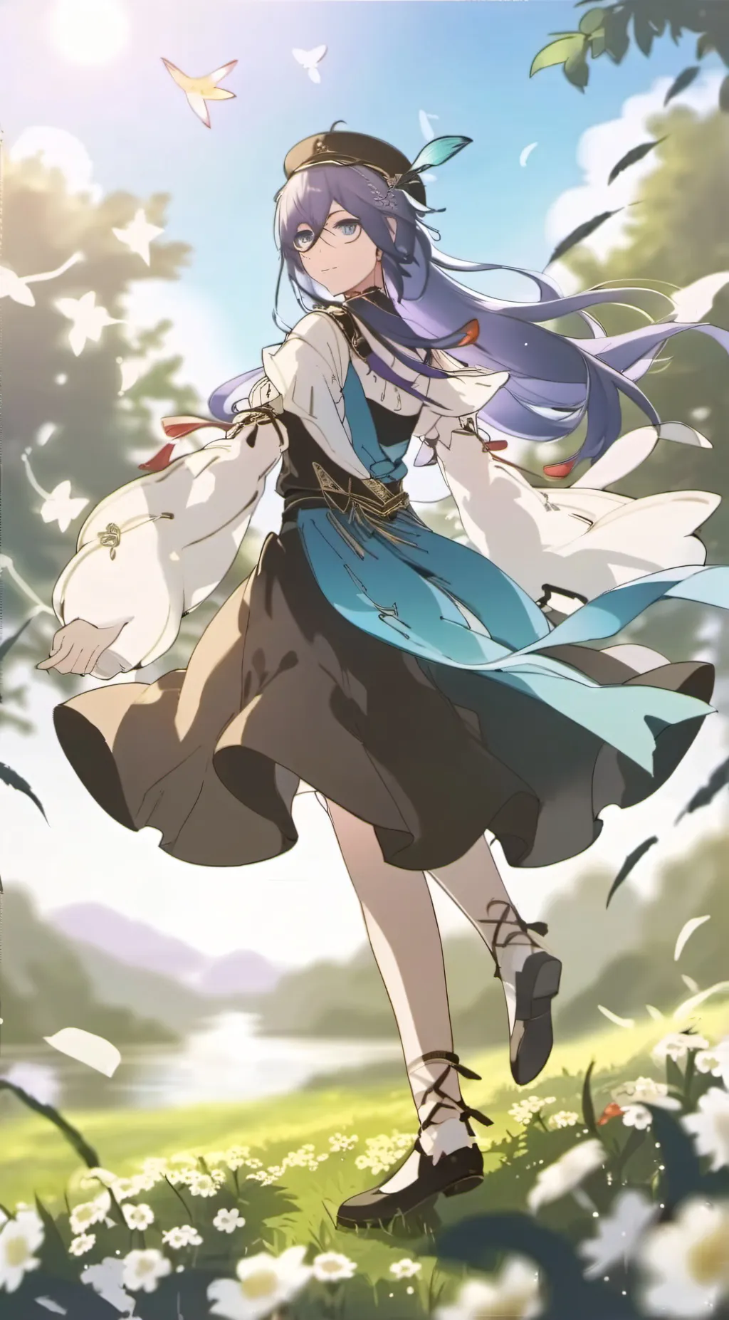 ai character: Storm background