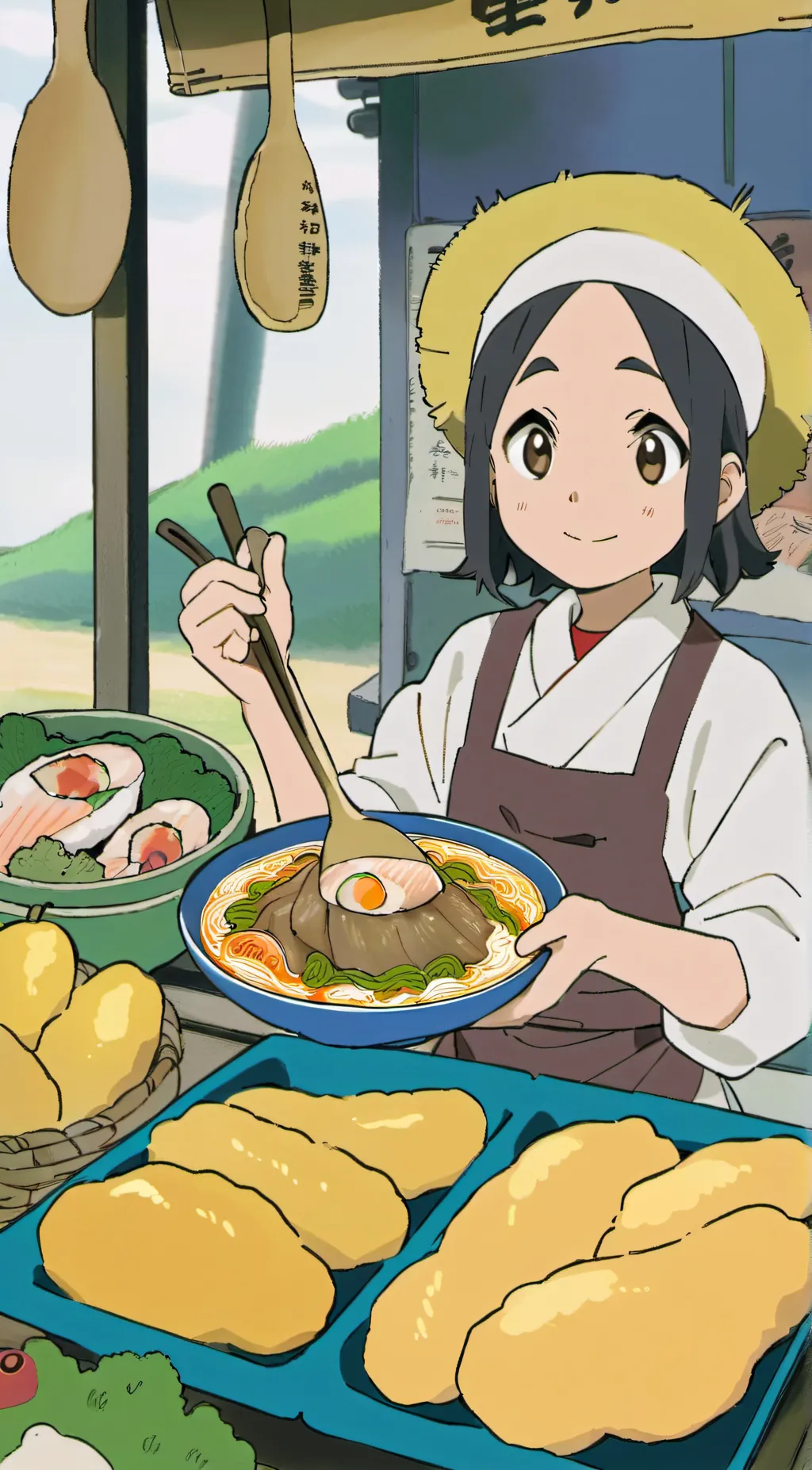 ai character: Yami  background