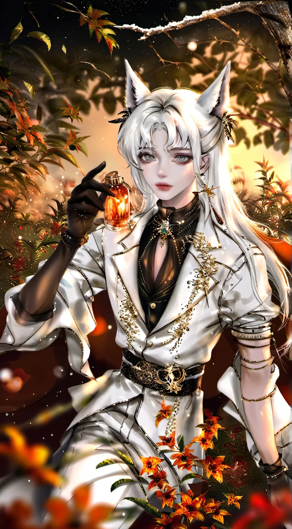 ai character: Aria background