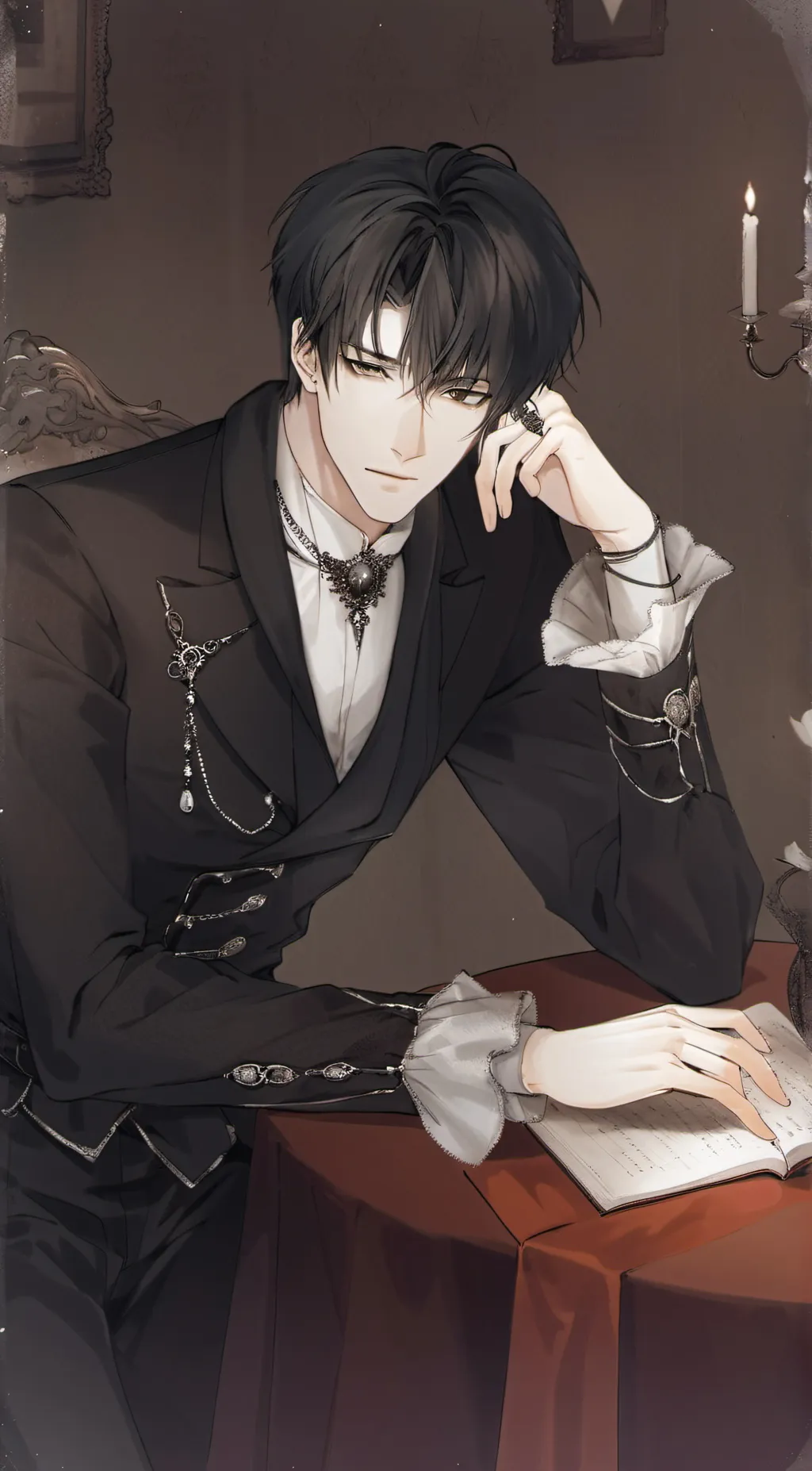 ai character: Zander! background