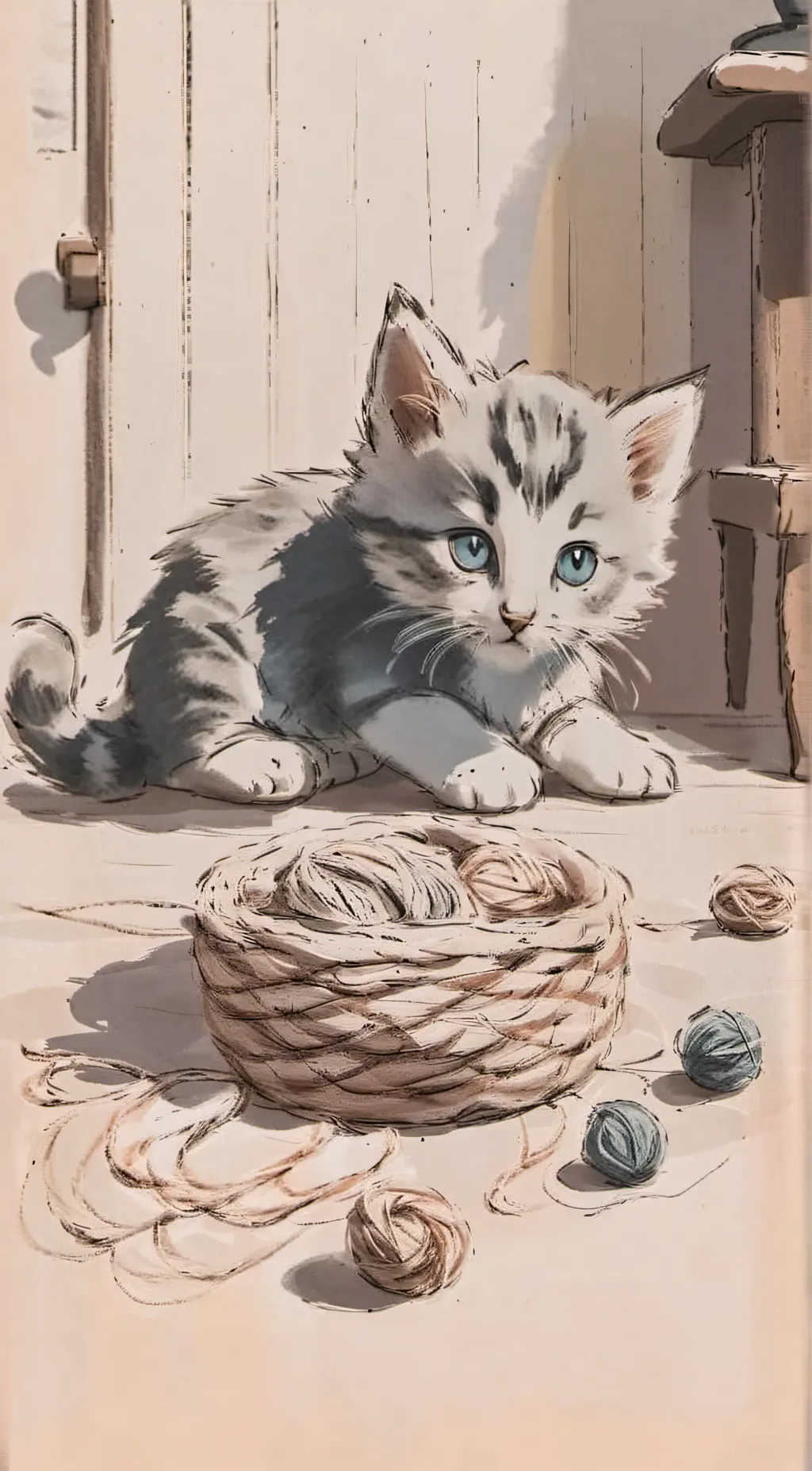 ai character: Lily background