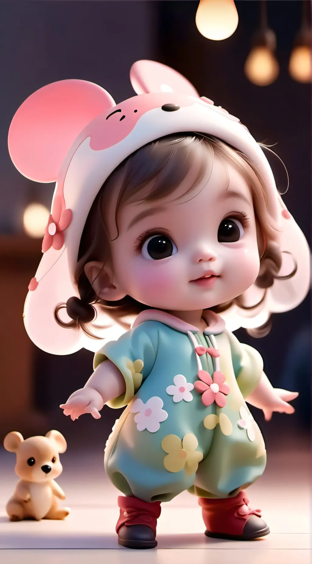 ai character: Caitlin background