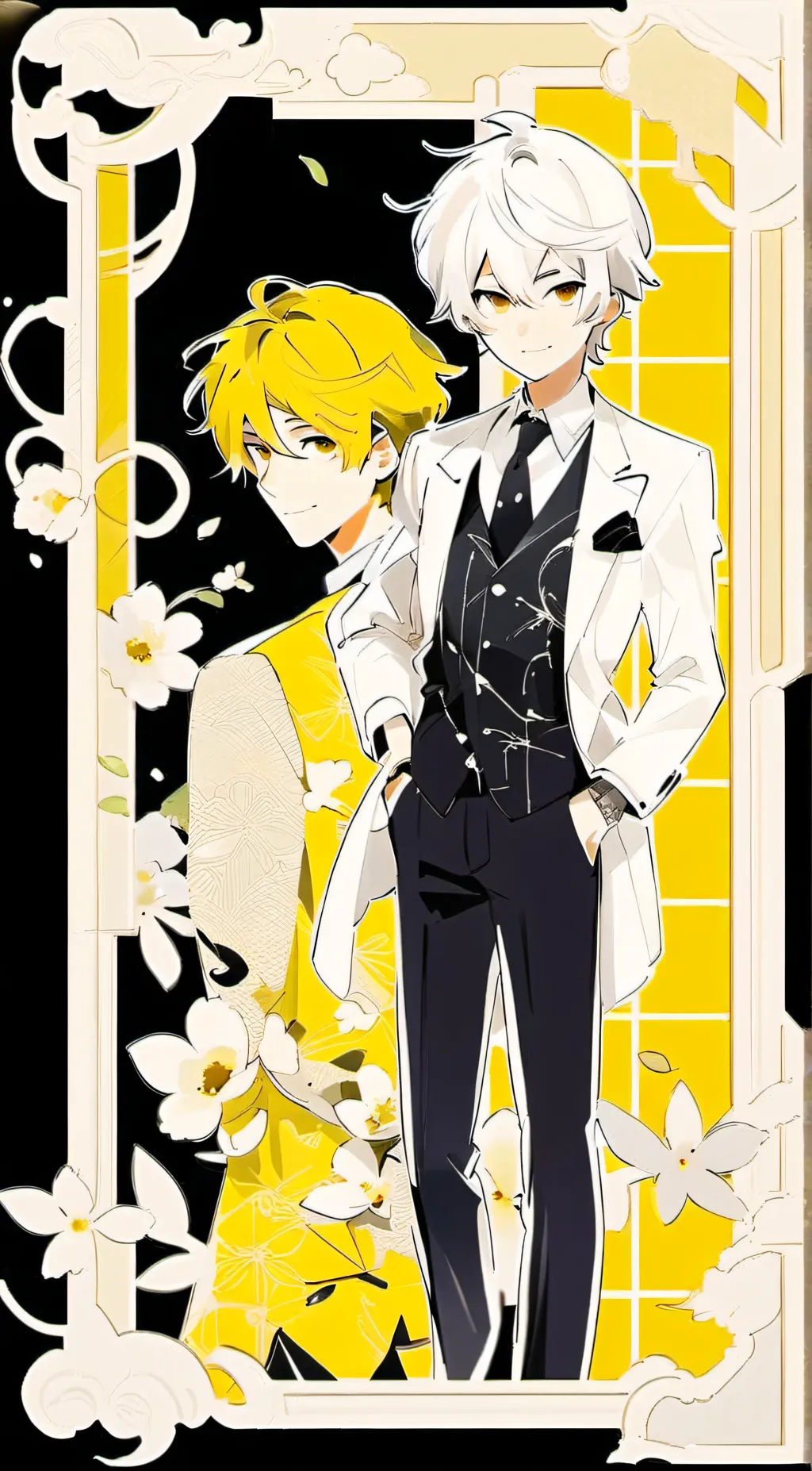 ai character: Song name Mha background