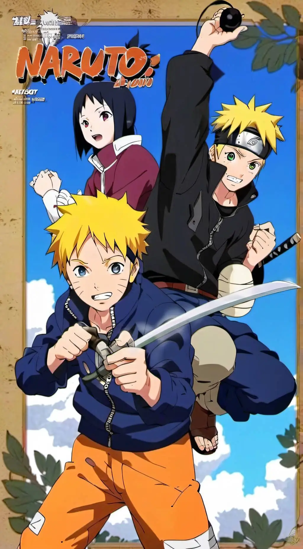 ai character: Team 7 background